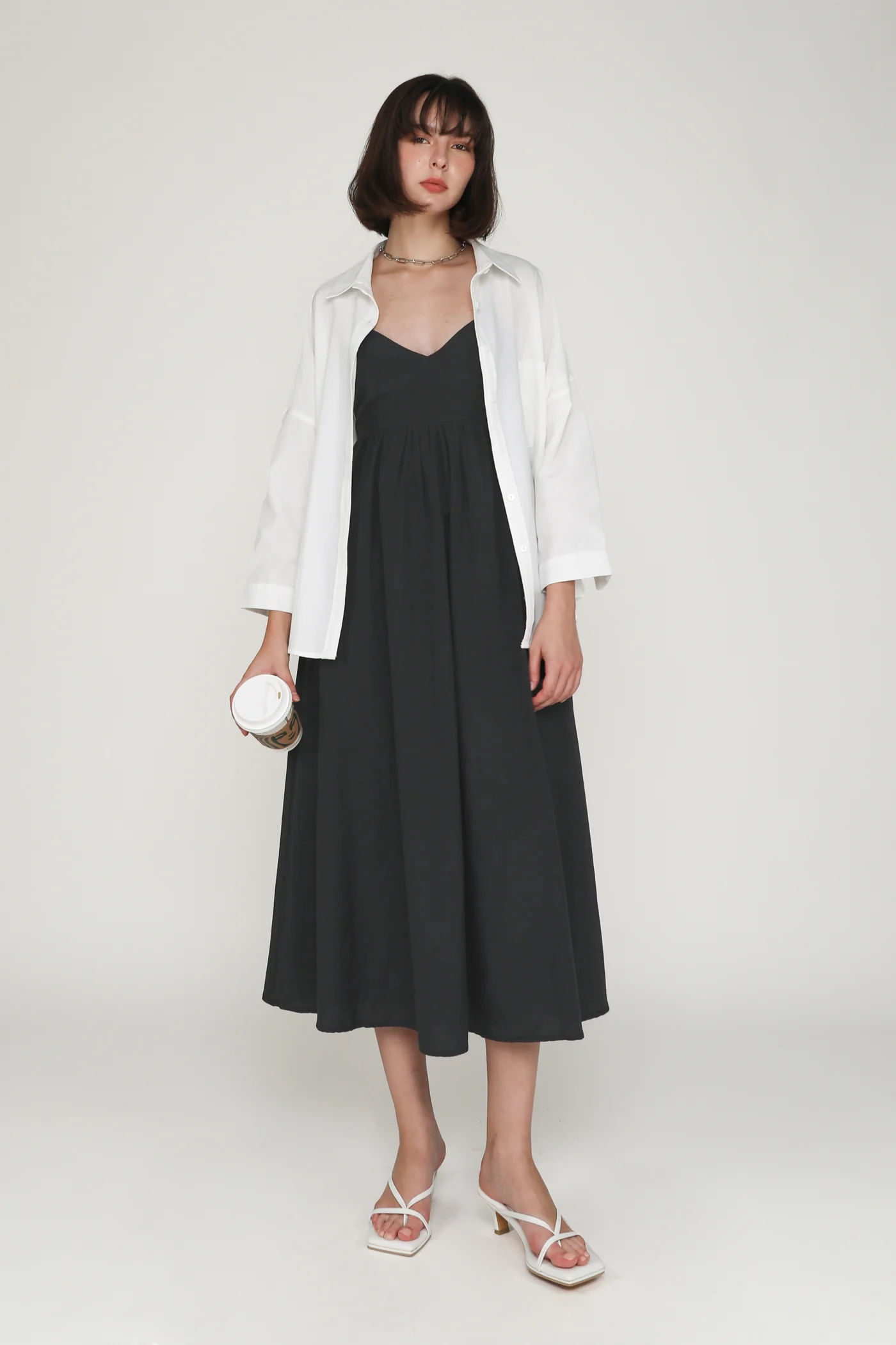 Sade Cotton Midi Dress