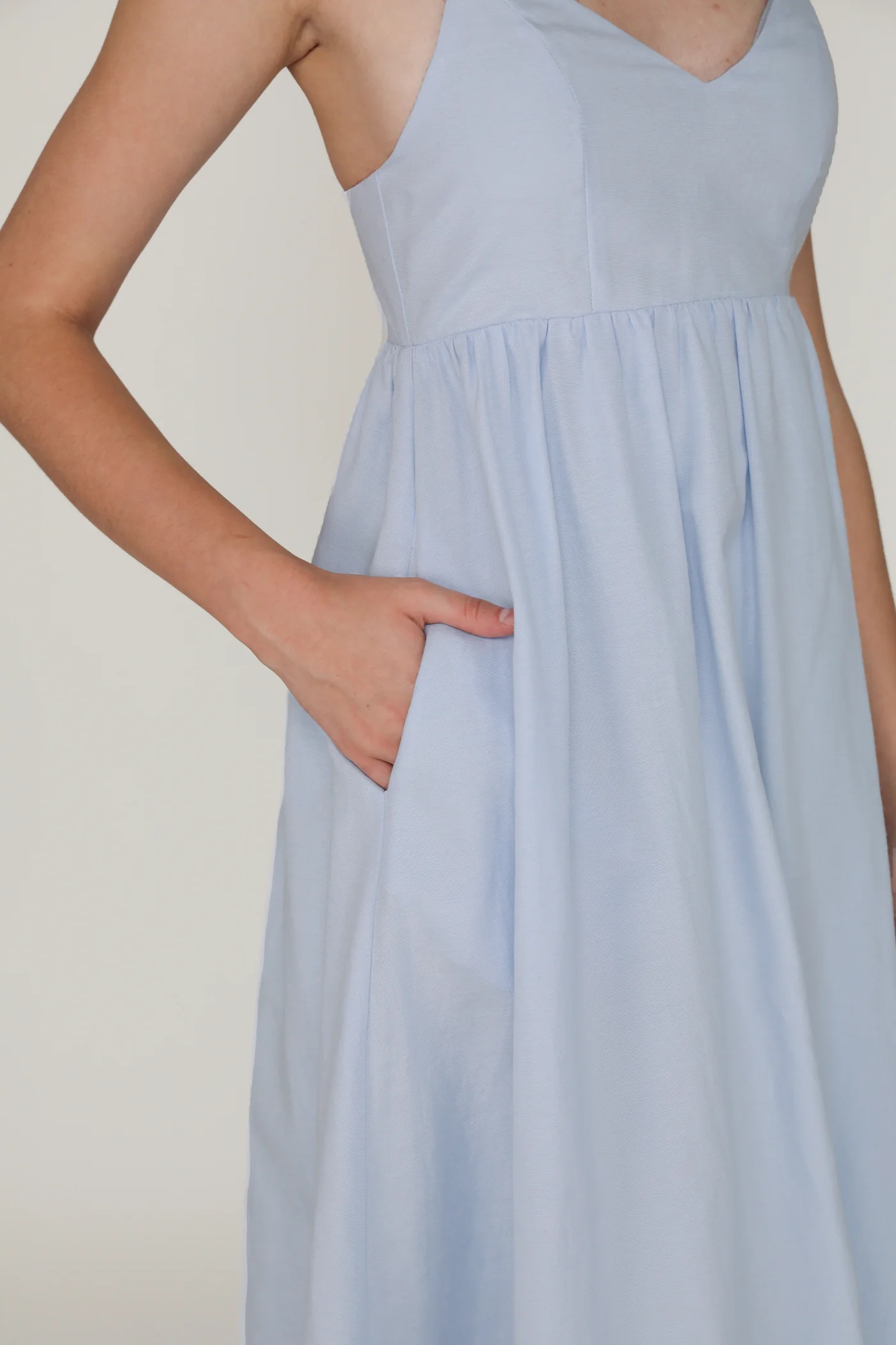 Sade Cotton Midi Dress - Image 11