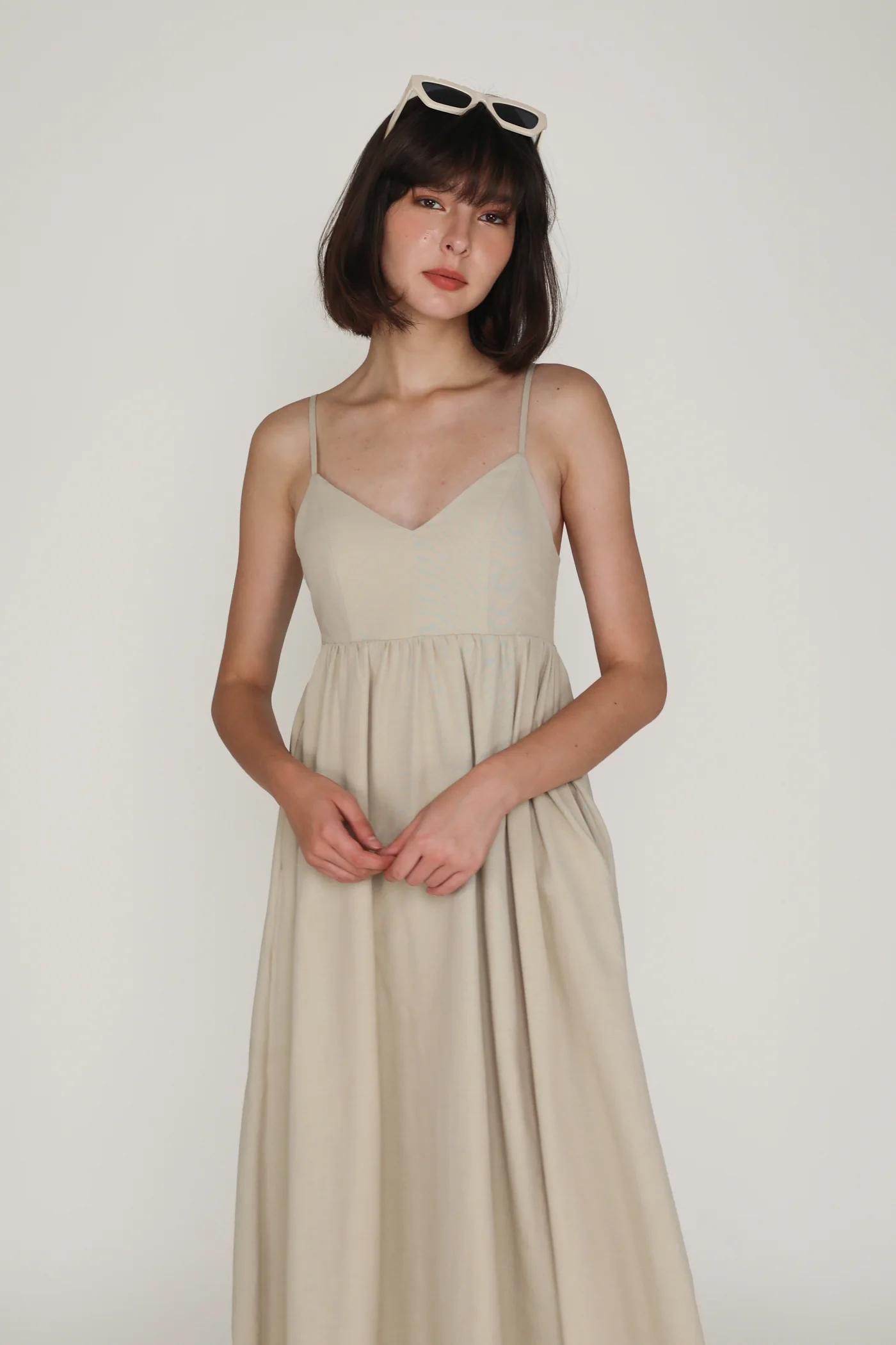 Sade Cotton Midi Dress - Image 15