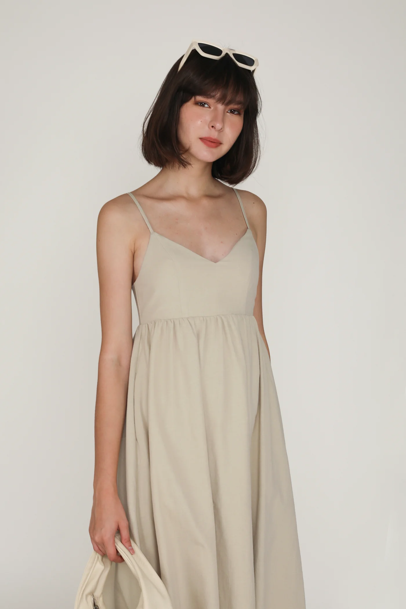 Sade Cotton Midi Dress - Image 17