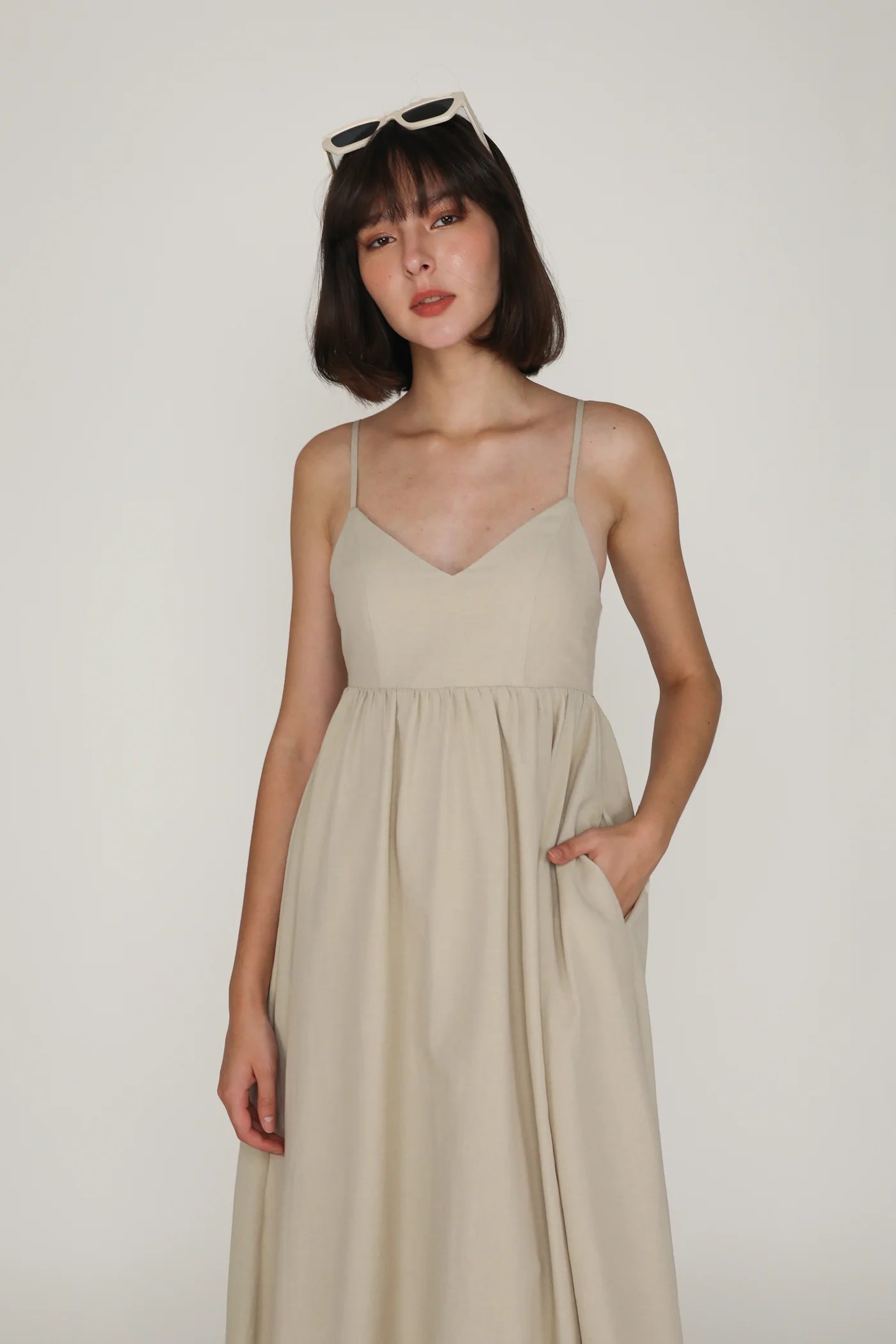 Sade Cotton Midi Dress - Image 19