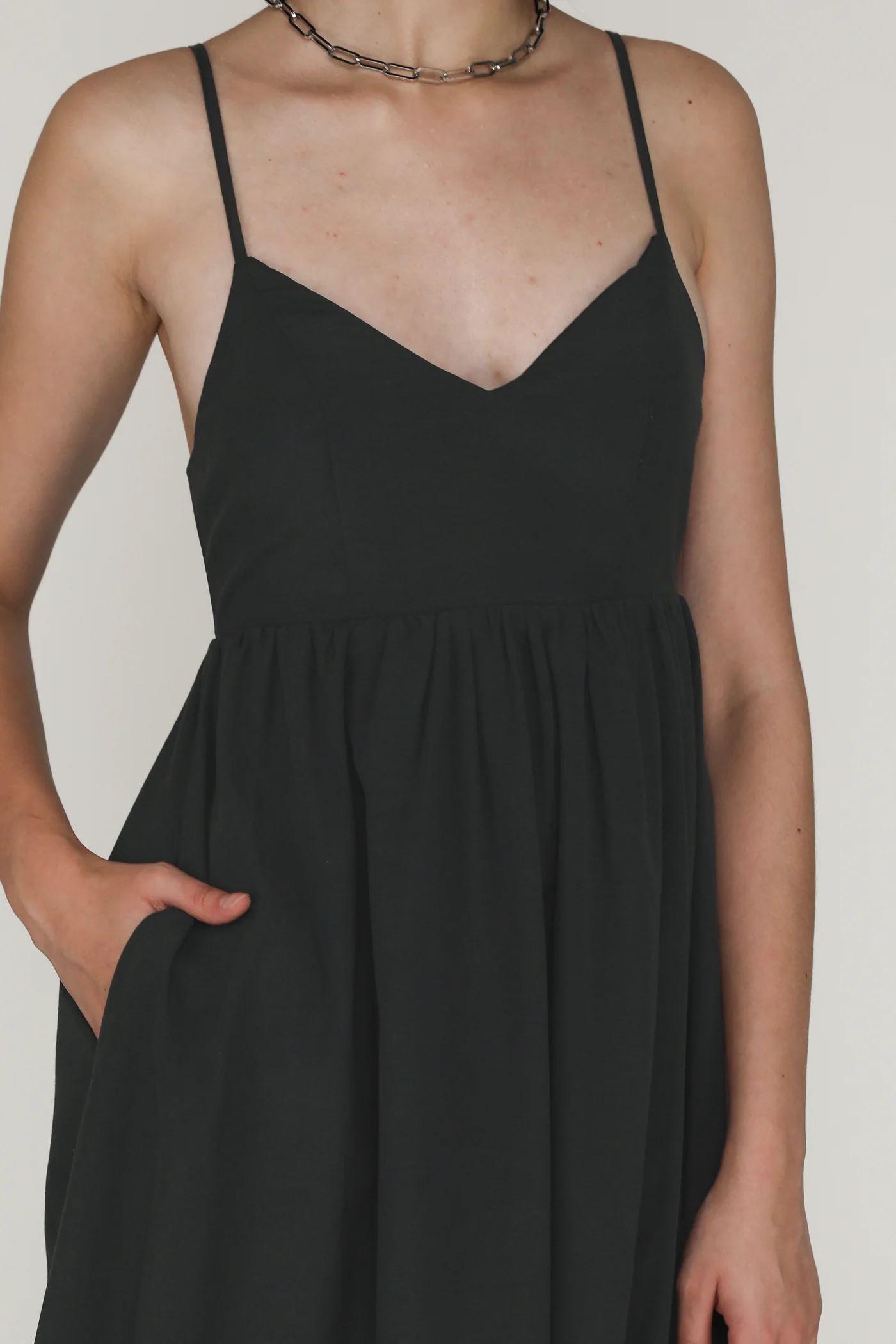 Sade Cotton Midi Dress - Image 4