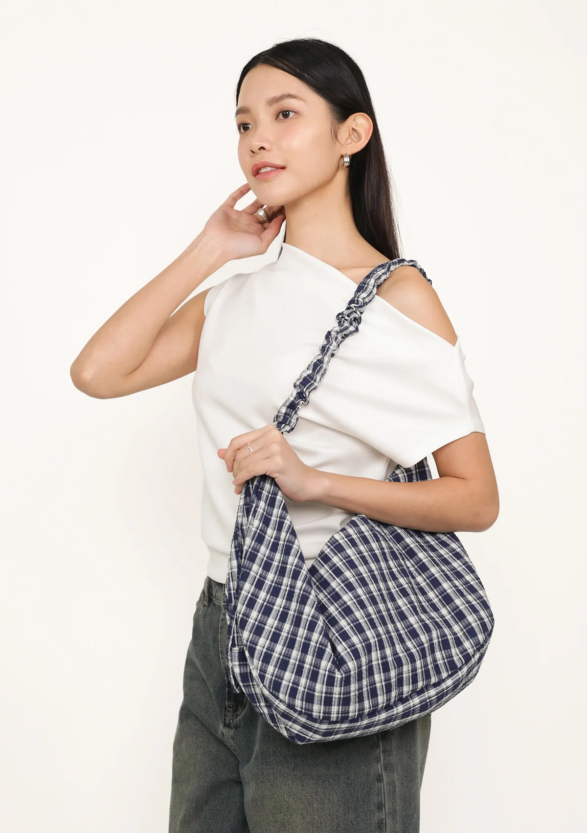 Saffy Hobo Ruched Sling Bag (Prints) - Image 2