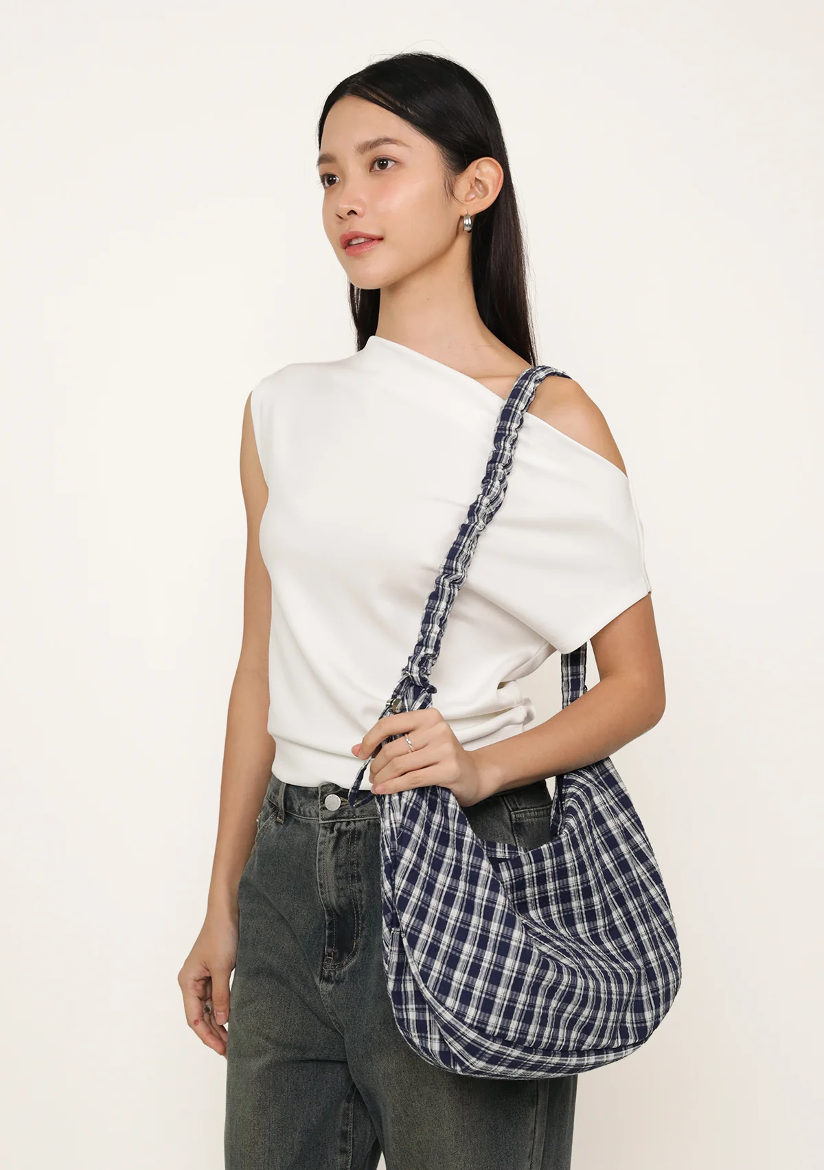 Saffy Hobo Ruched Sling Bag (Prints) - Image 9