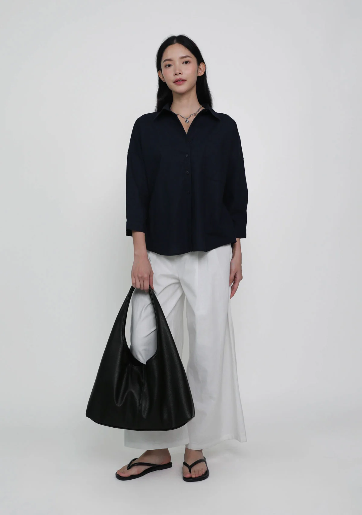 Sanford Boyfriend Shirt (Linen) - Image 12