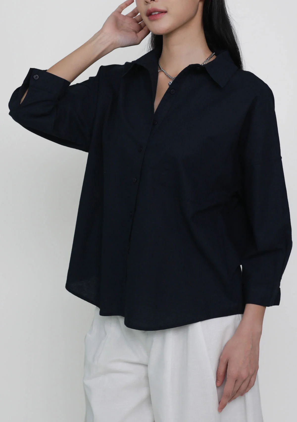 Sanford Boyfriend Shirt (Linen) - Image 14