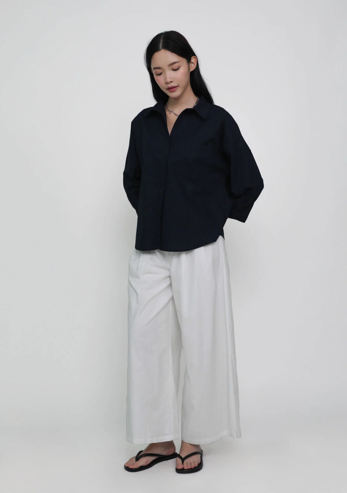 Sanford Boyfriend Shirt (Linen) - Image 15