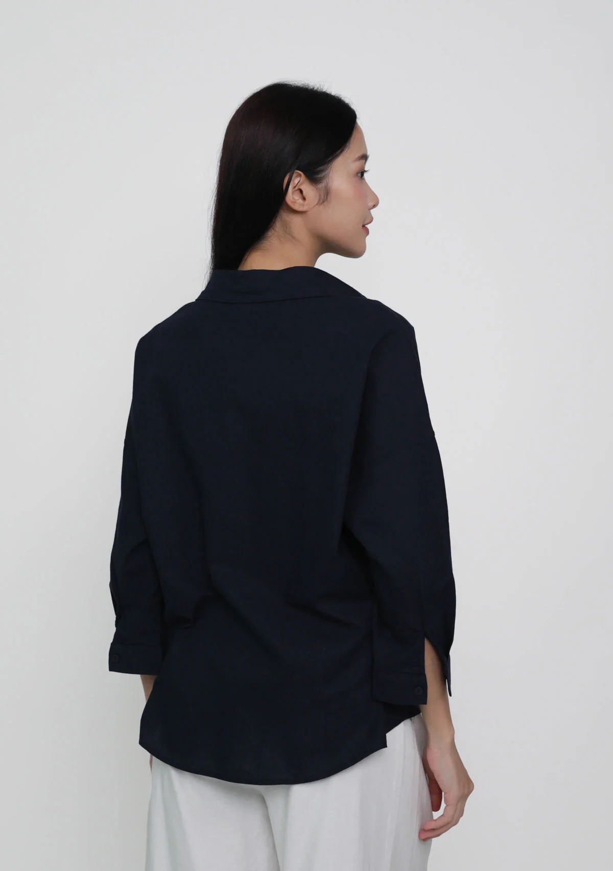 Sanford Boyfriend Shirt (Linen) - Image 16