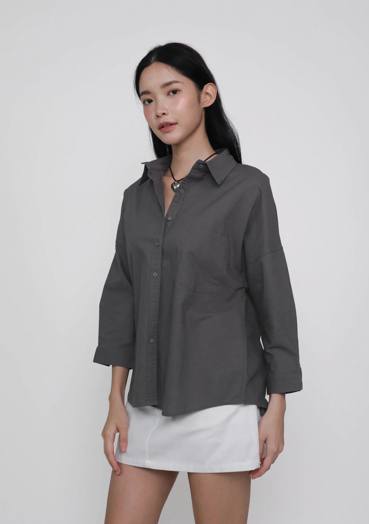 Sanford Boyfriend Shirt (Linen) - Image 17