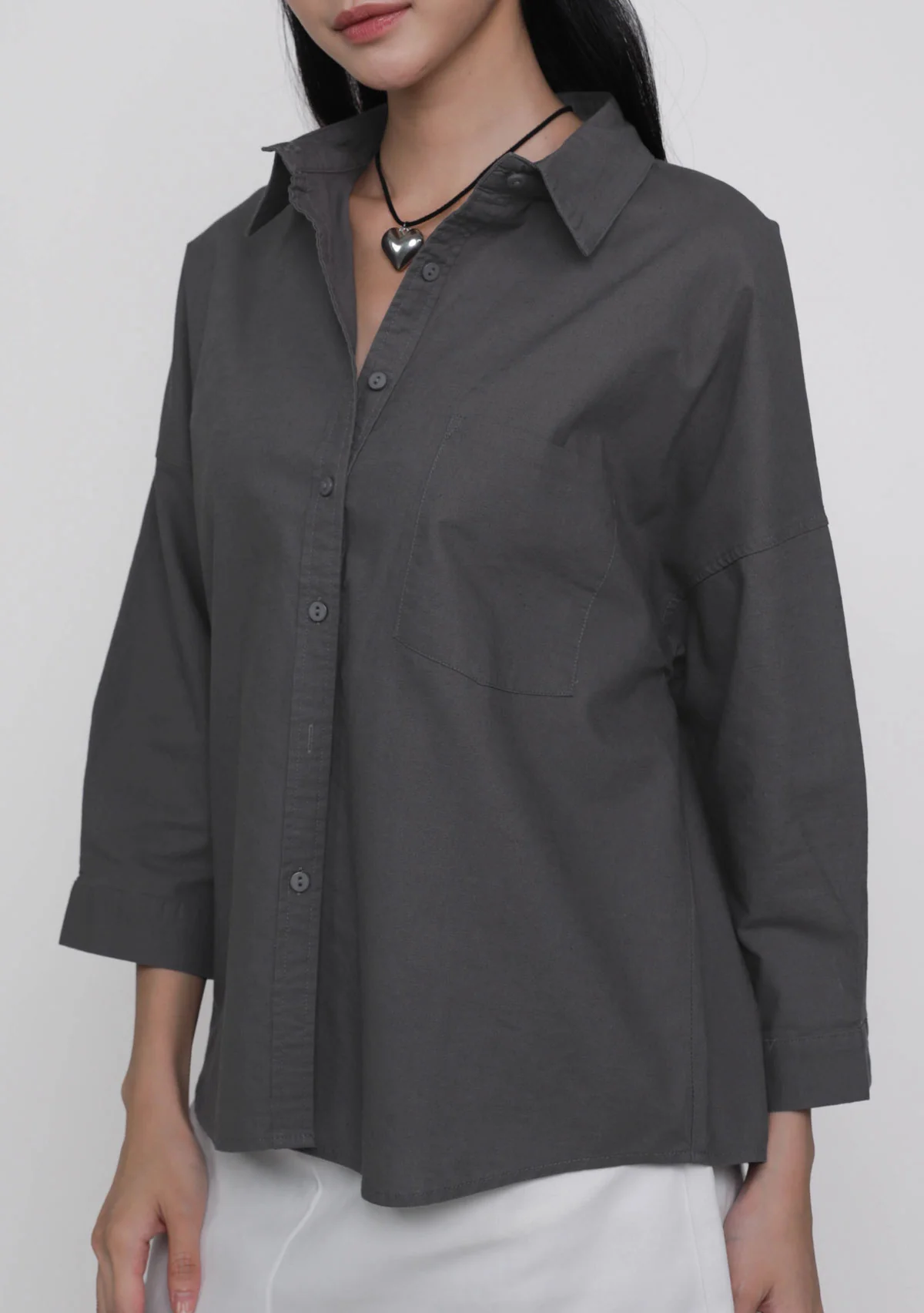 Sanford Boyfriend Shirt (Linen) - Image 18