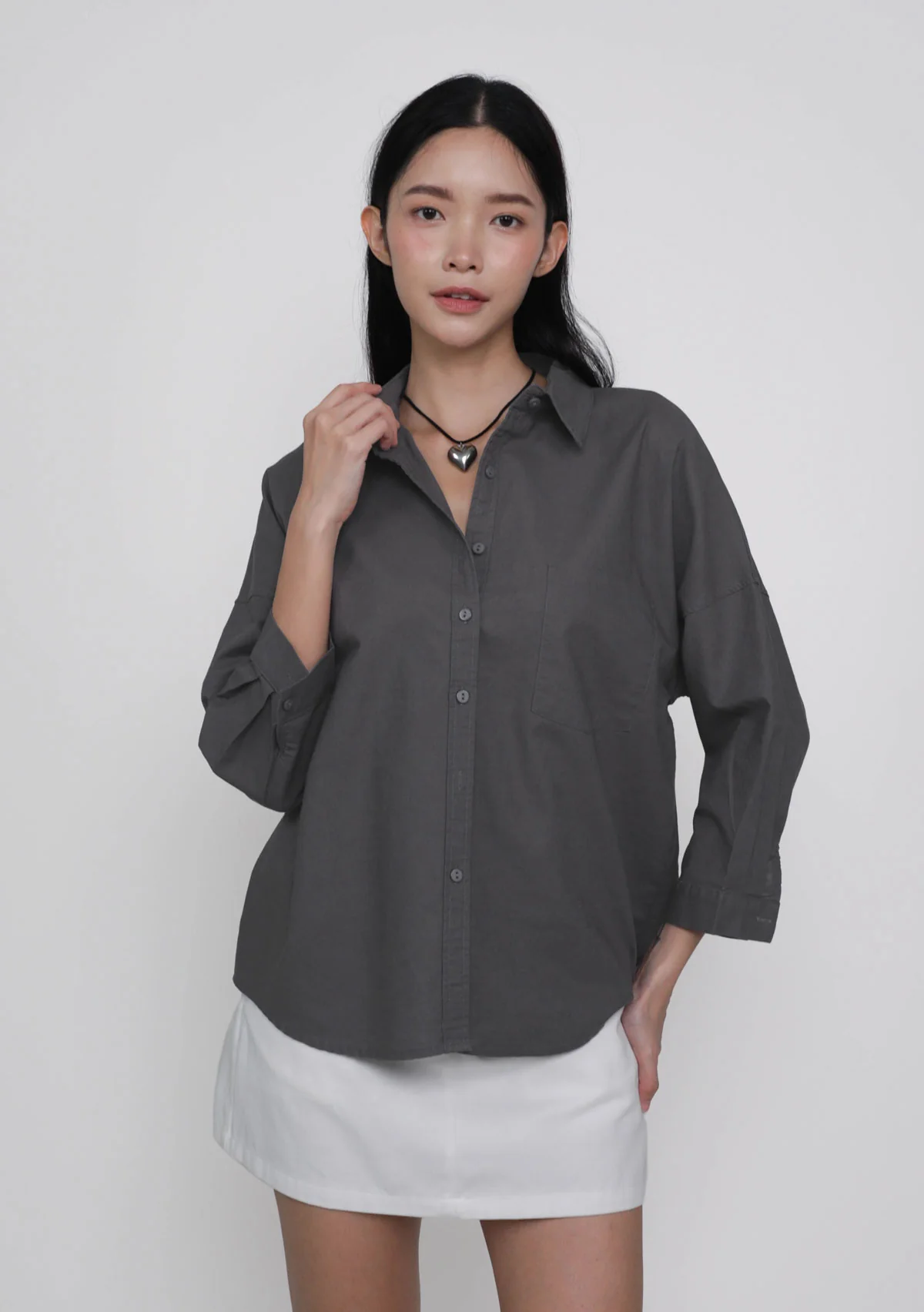 Sanford Boyfriend Shirt (Linen) - Image 19
