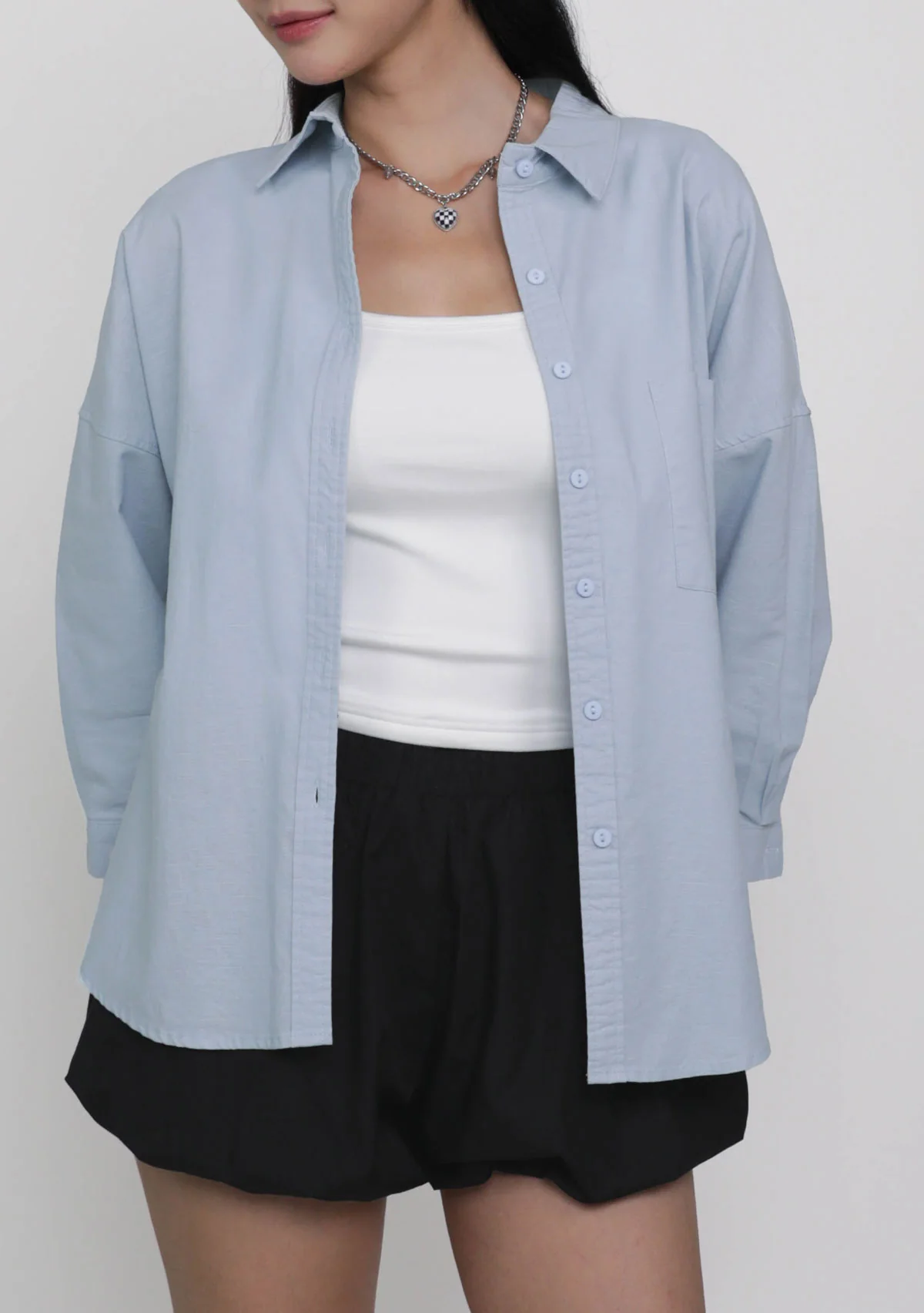 Sanford Boyfriend Shirt (Linen) - Image 23