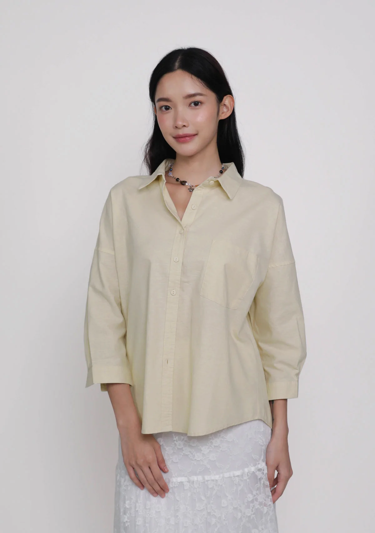 Sanford Boyfriend Shirt (Linen) - Image 27