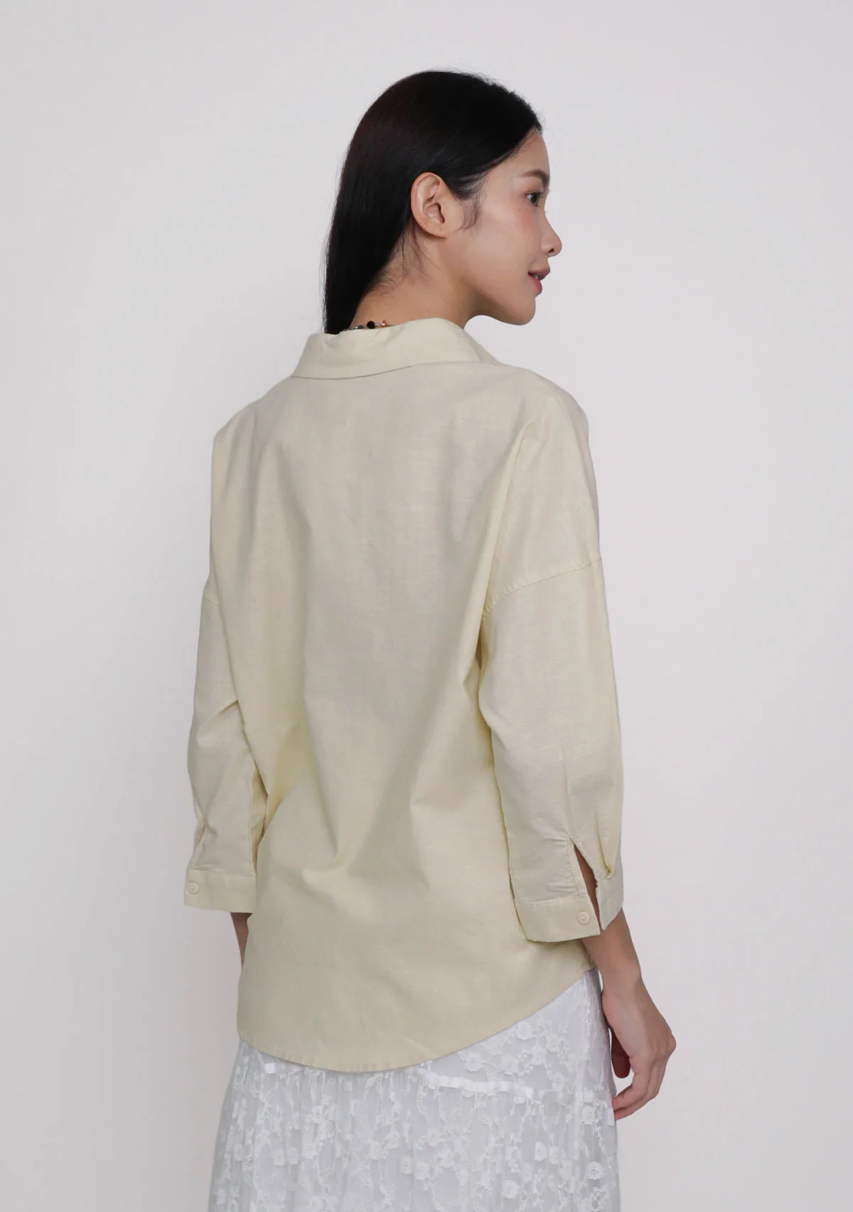 Sanford Boyfriend Shirt (Linen) - Image 30