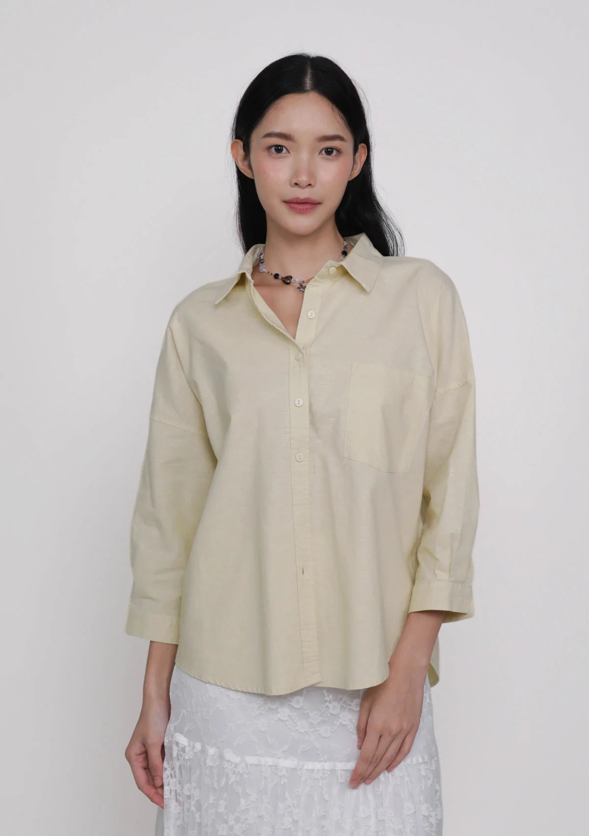 Sanford Boyfriend Shirt (Linen) - Image 31