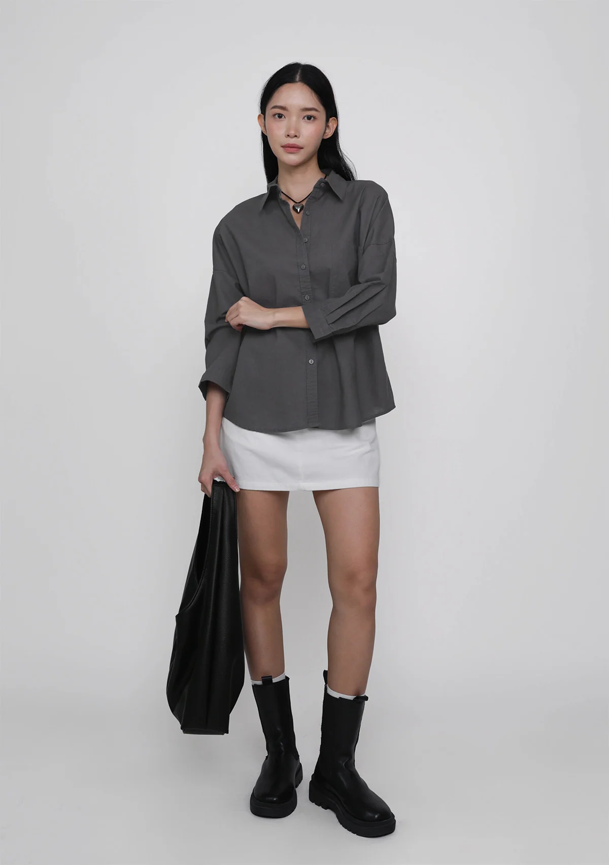 Sanford Boyfriend Shirt (Linen) - Image 32