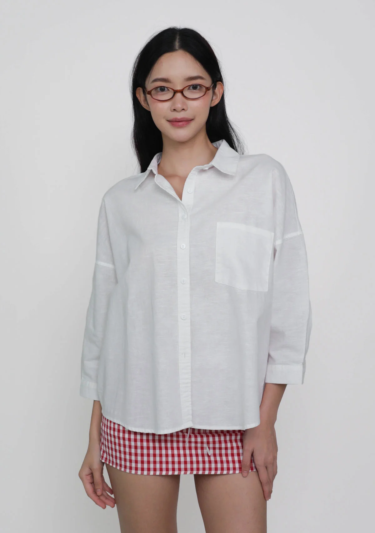 Sanford Boyfriend Shirt (Linen) - Image 35