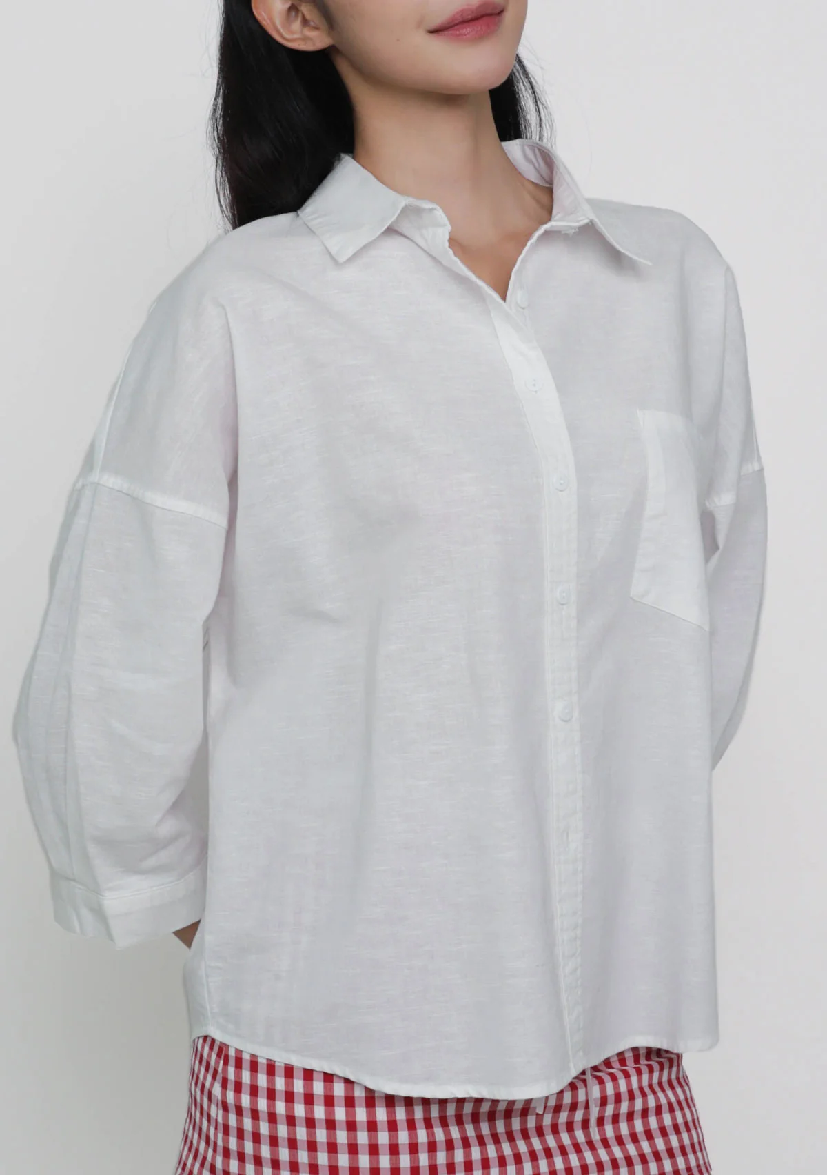 Sanford Boyfriend Shirt (Linen) - Image 9