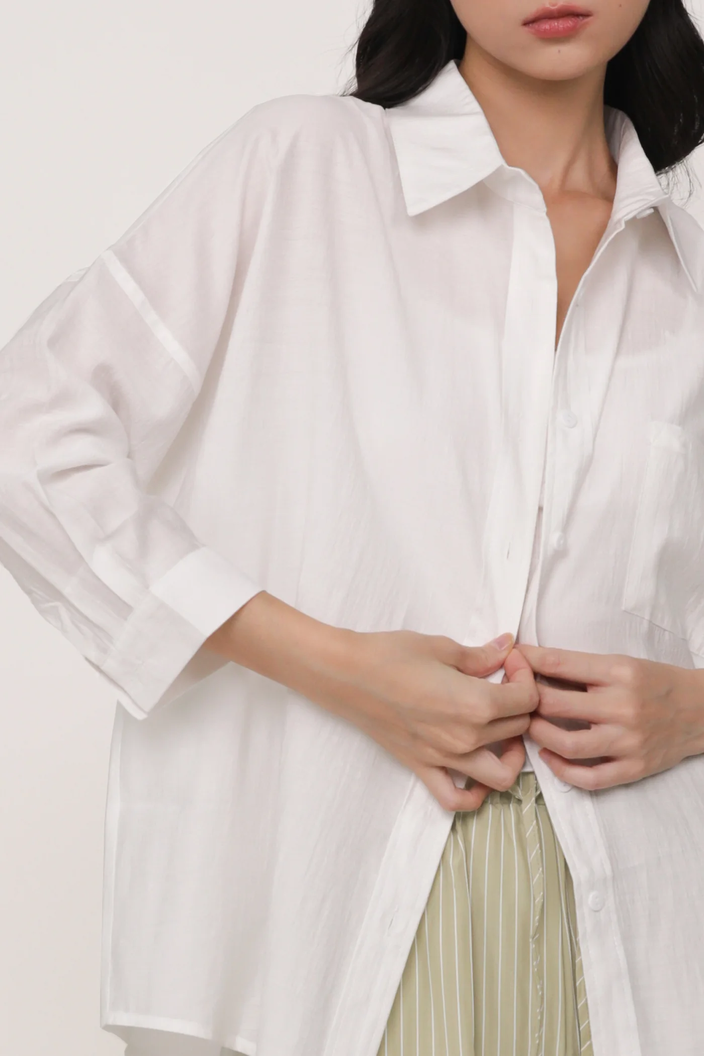 Sanford Boyfriend Shirt (Sheer) - Image 14
