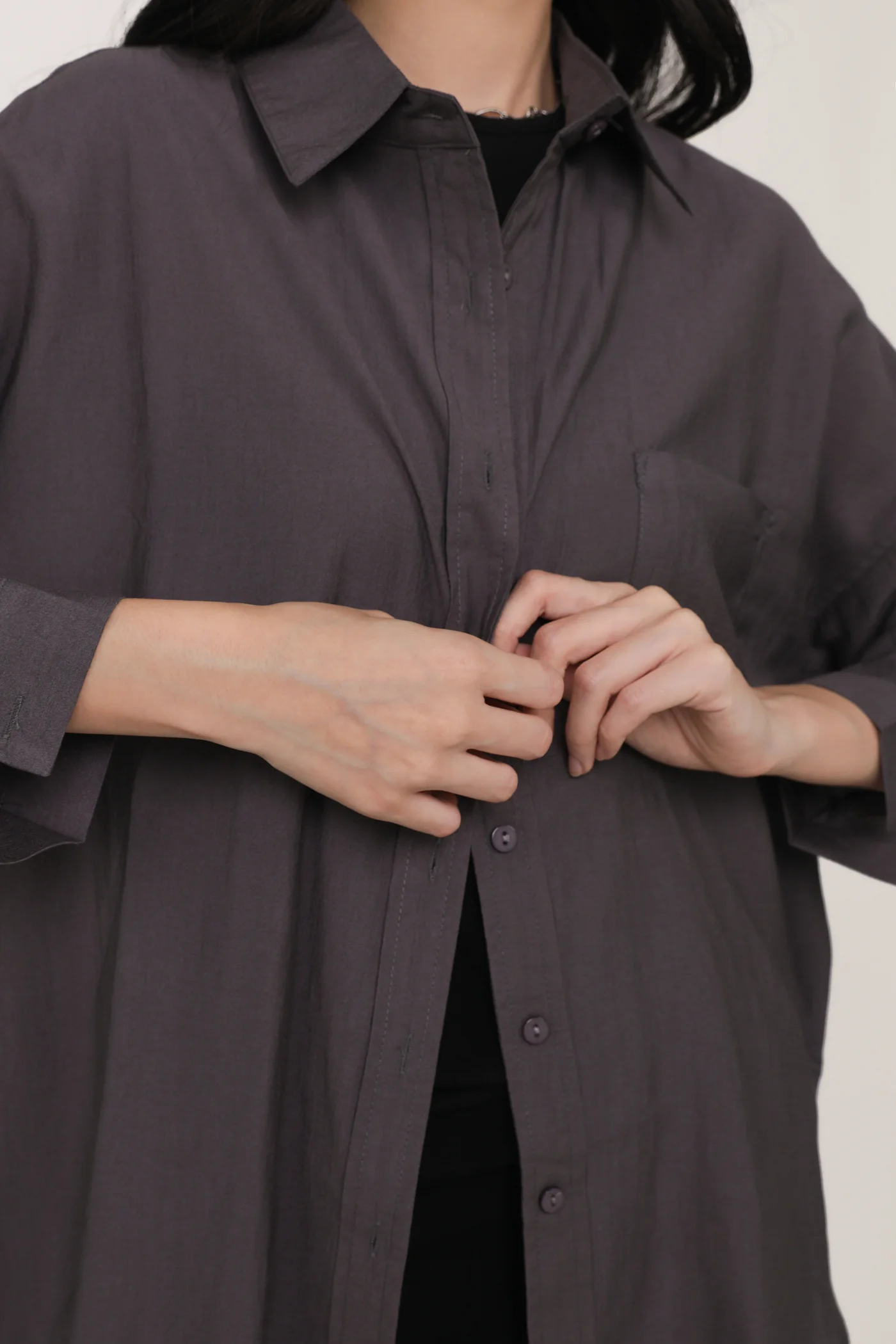 Sanford Boyfriend Shirt (Sheer) - Image 18