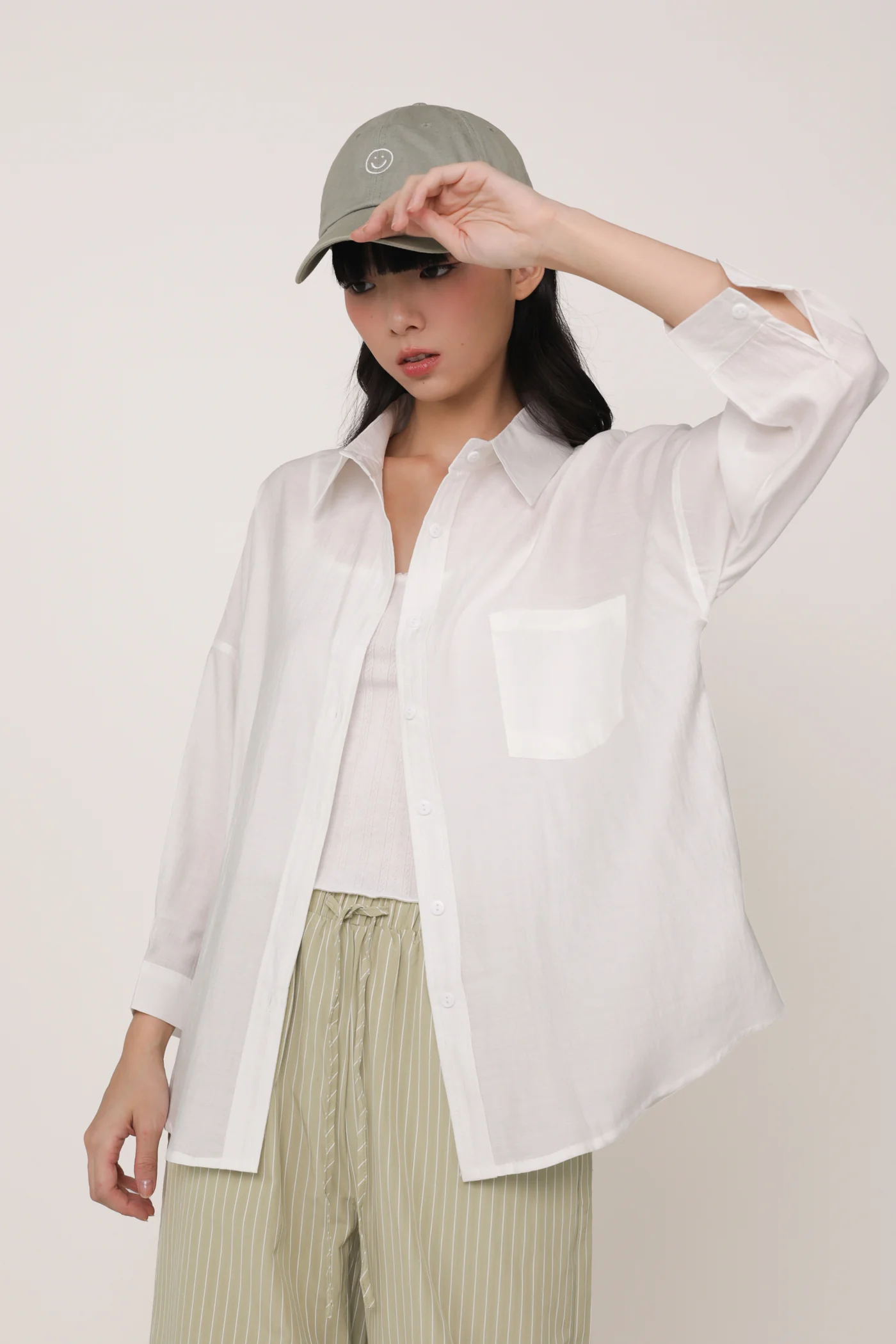 Sanford Boyfriend Shirt (Sheer) - Image 5