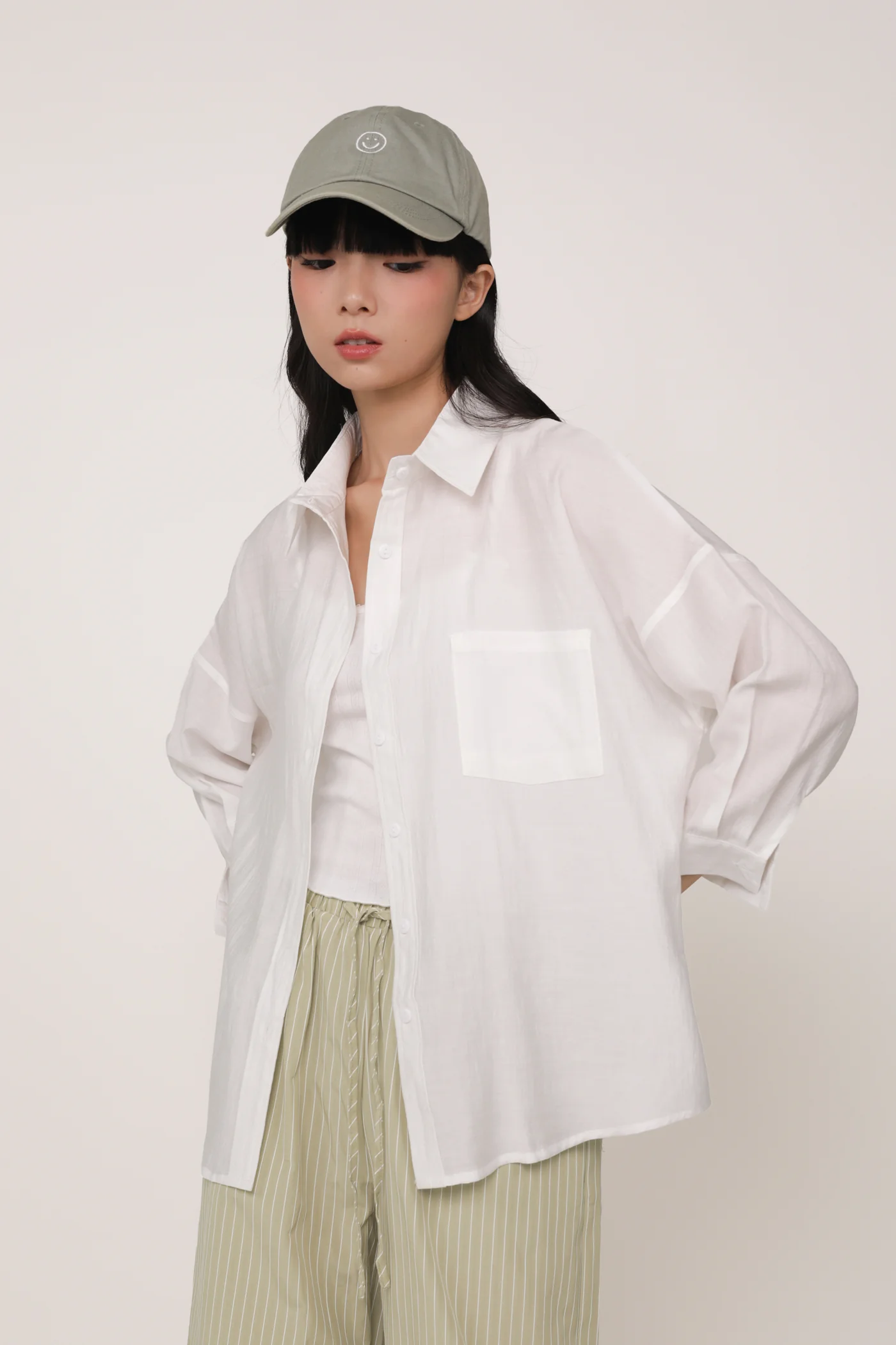 Sanford Boyfriend Shirt (Sheer) - Image 6