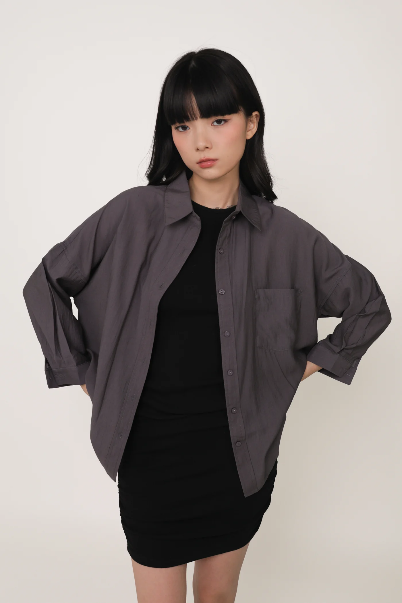 Sanford Boyfriend Shirt (Sheer) - Image 9