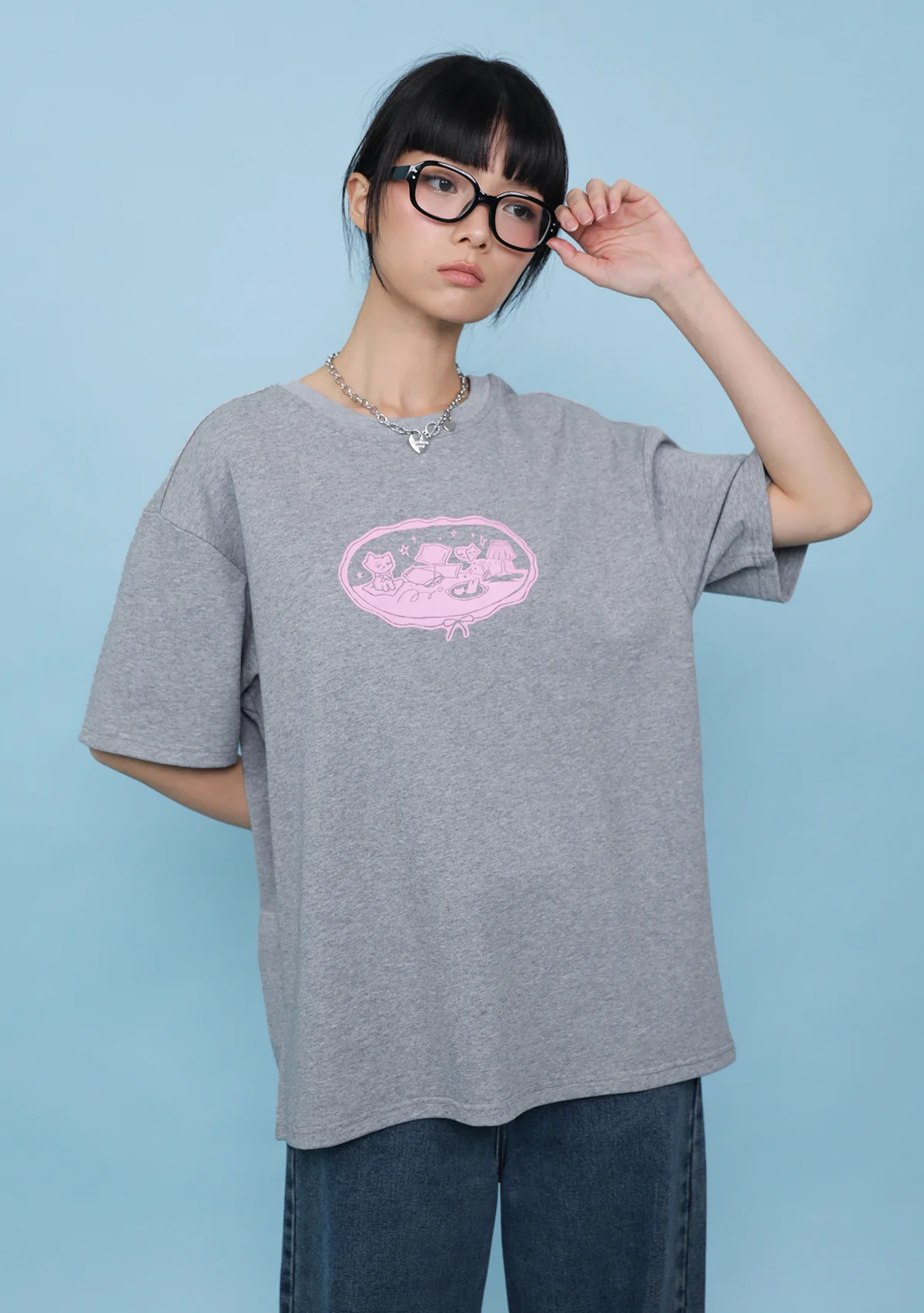 Sara Street Nap Club Oversized Tee - Image 10