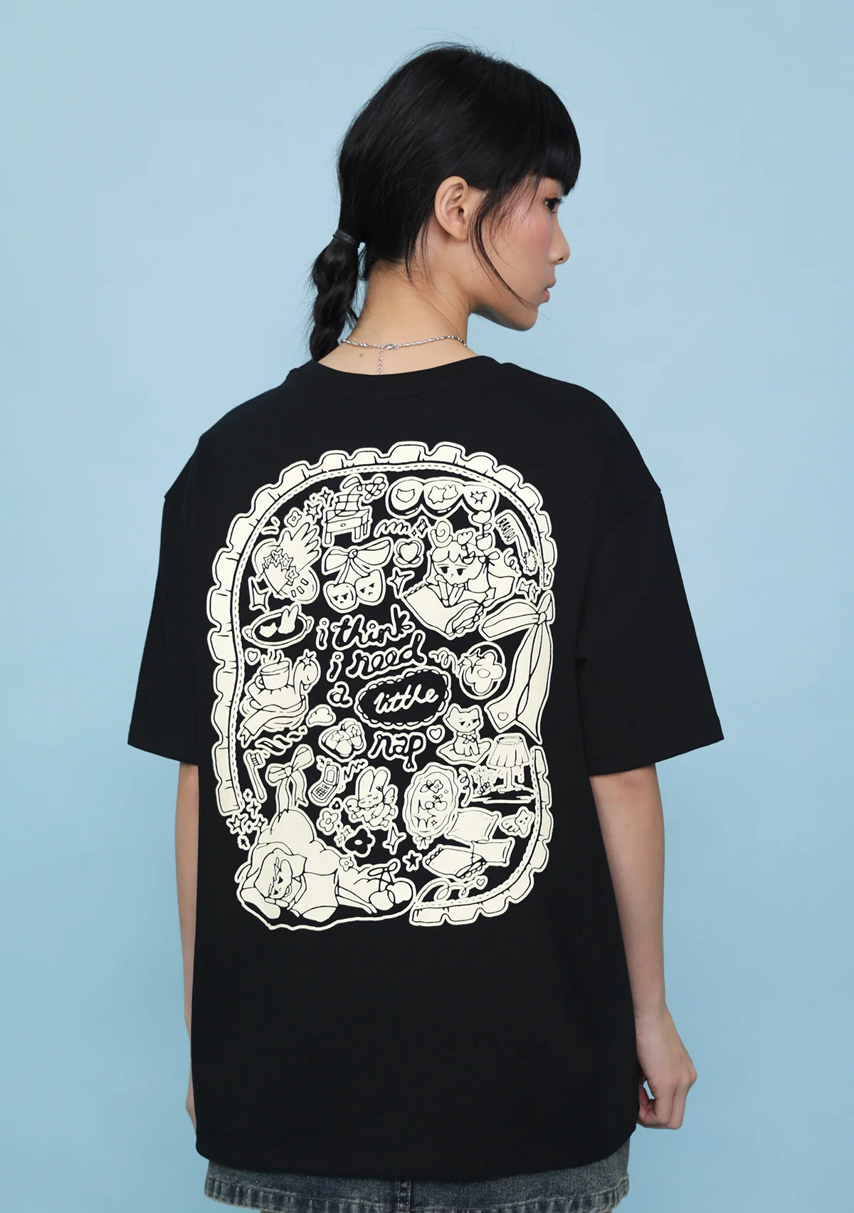 Sara Street Nap Club Oversized Tee - Image 12