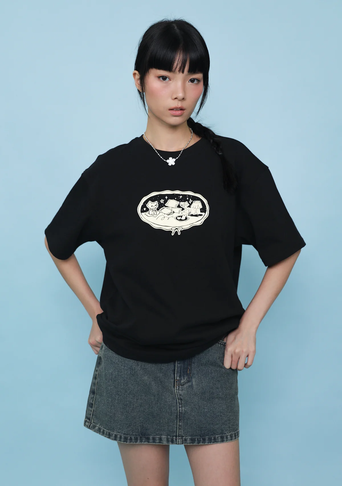Sara Street Nap Club Oversized Tee - Image 13
