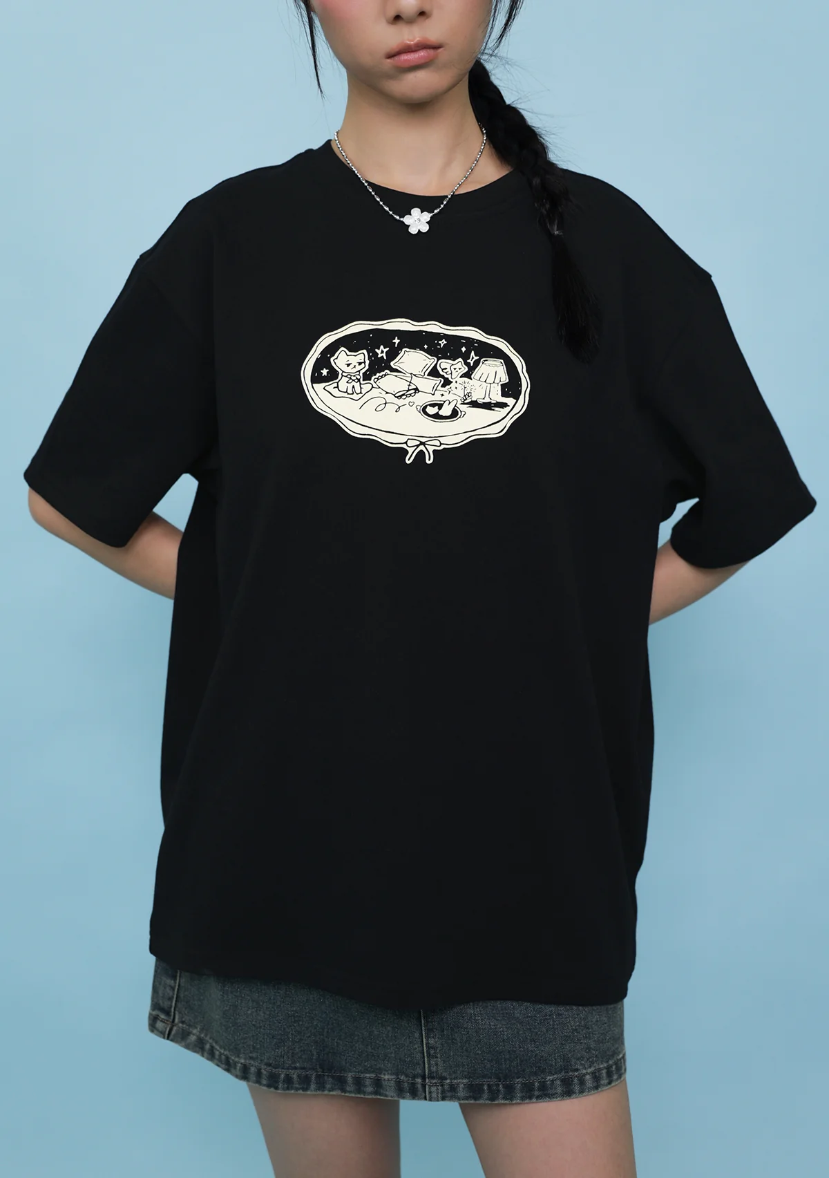 Sara Street Nap Club Oversized Tee - Image 14