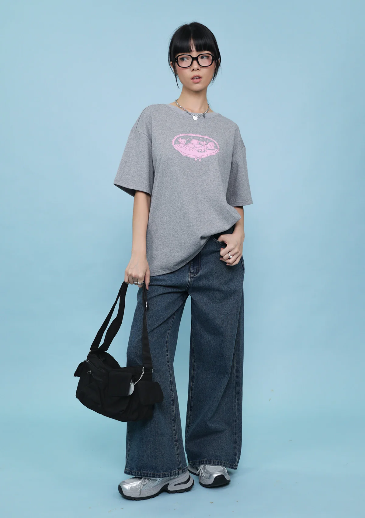Sara Street Nap Club Oversized Tee - Image 8