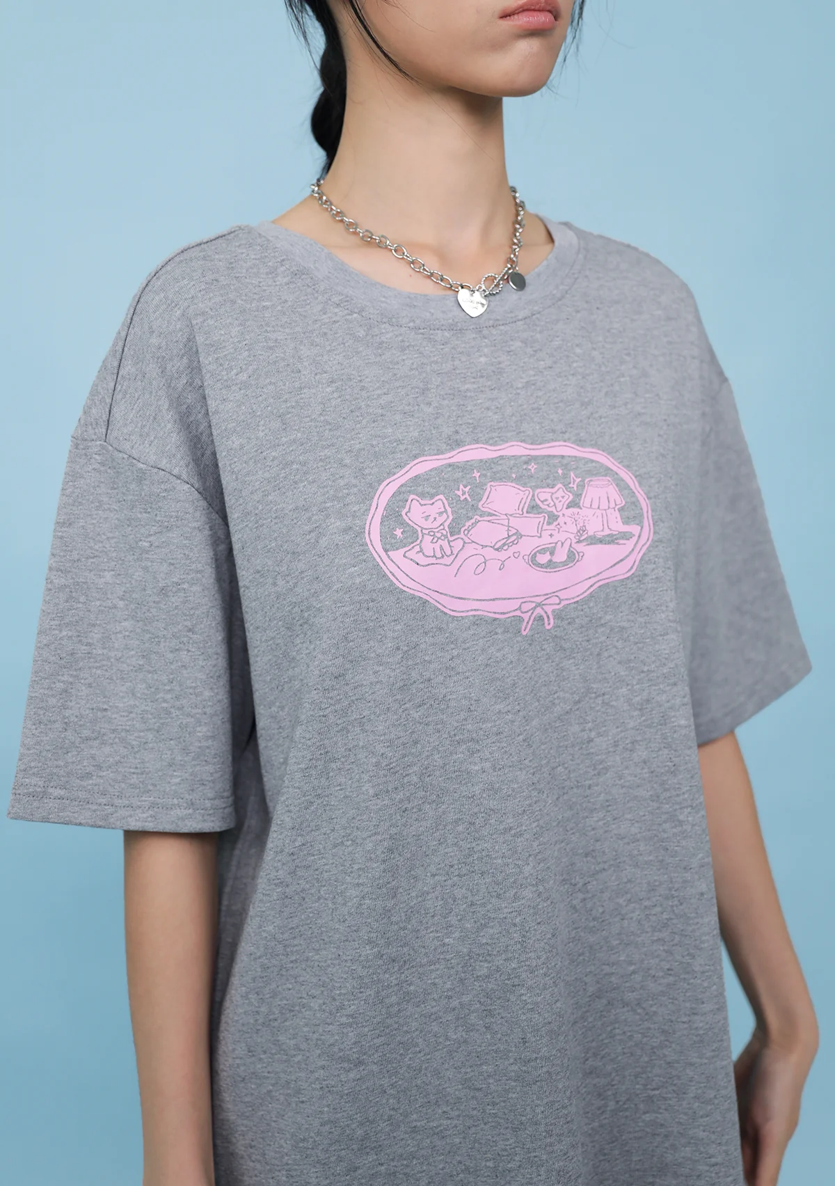 Sara Street Nap Club Oversized Tee - Image 9
