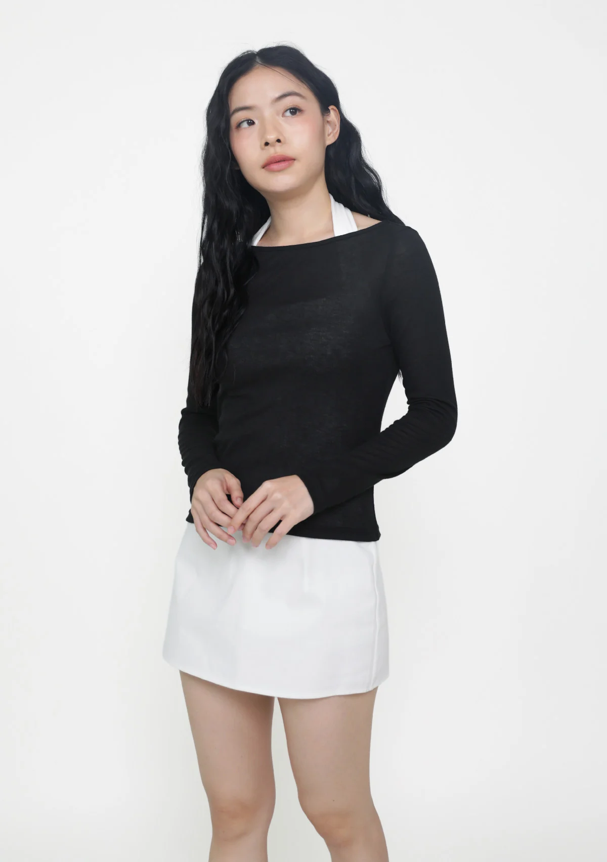 Serafina Long Sleeve Sheer Top - Image 13