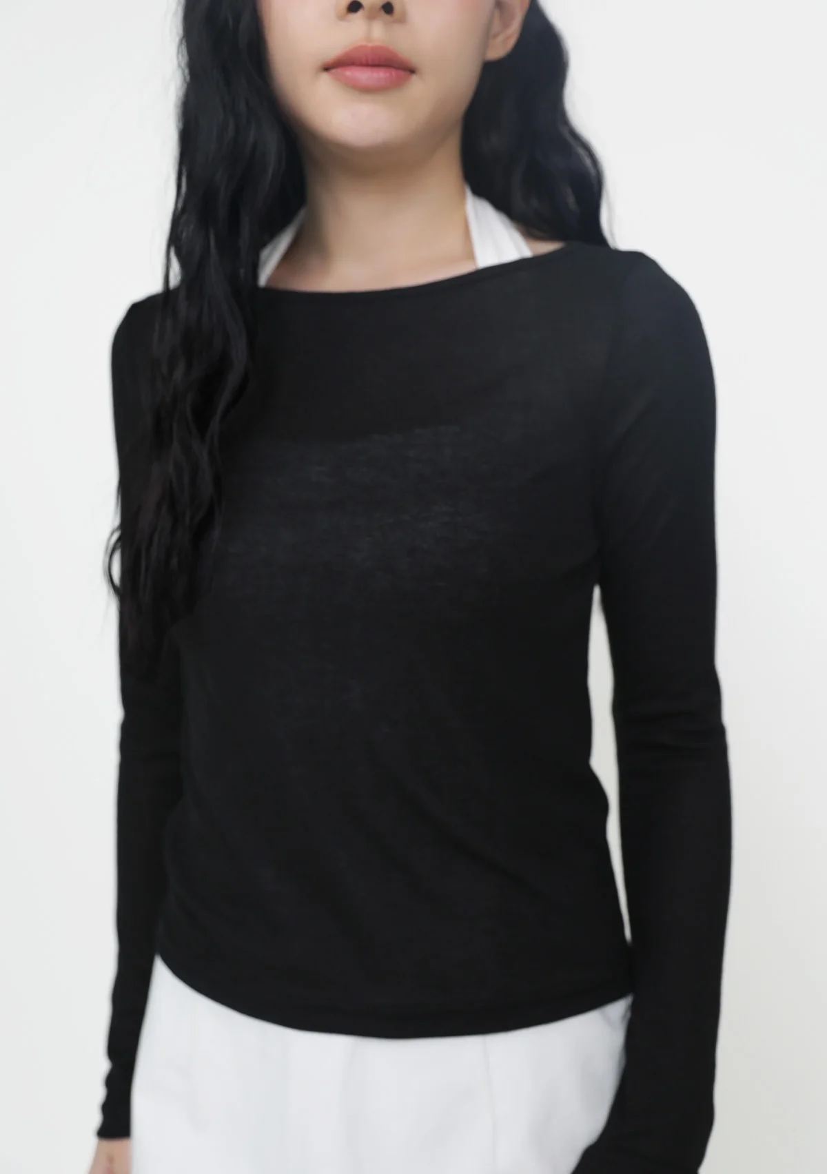 Serafina Long Sleeve Sheer Top - Image 14