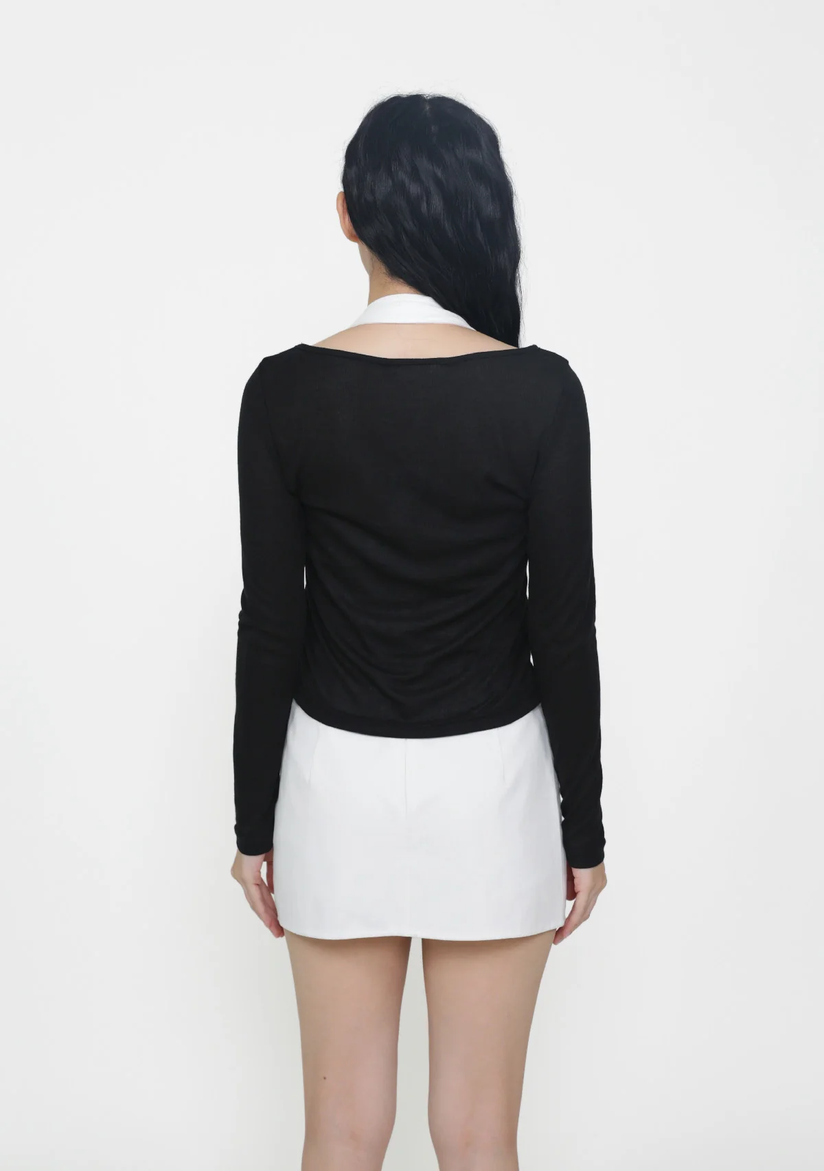 Serafina Long Sleeve Sheer Top - Image 17