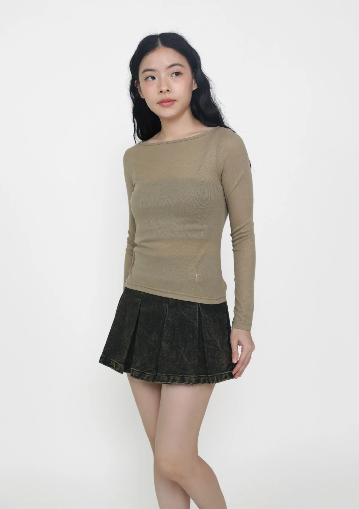 Serafina Long Sleeve Sheer Top - Image 21