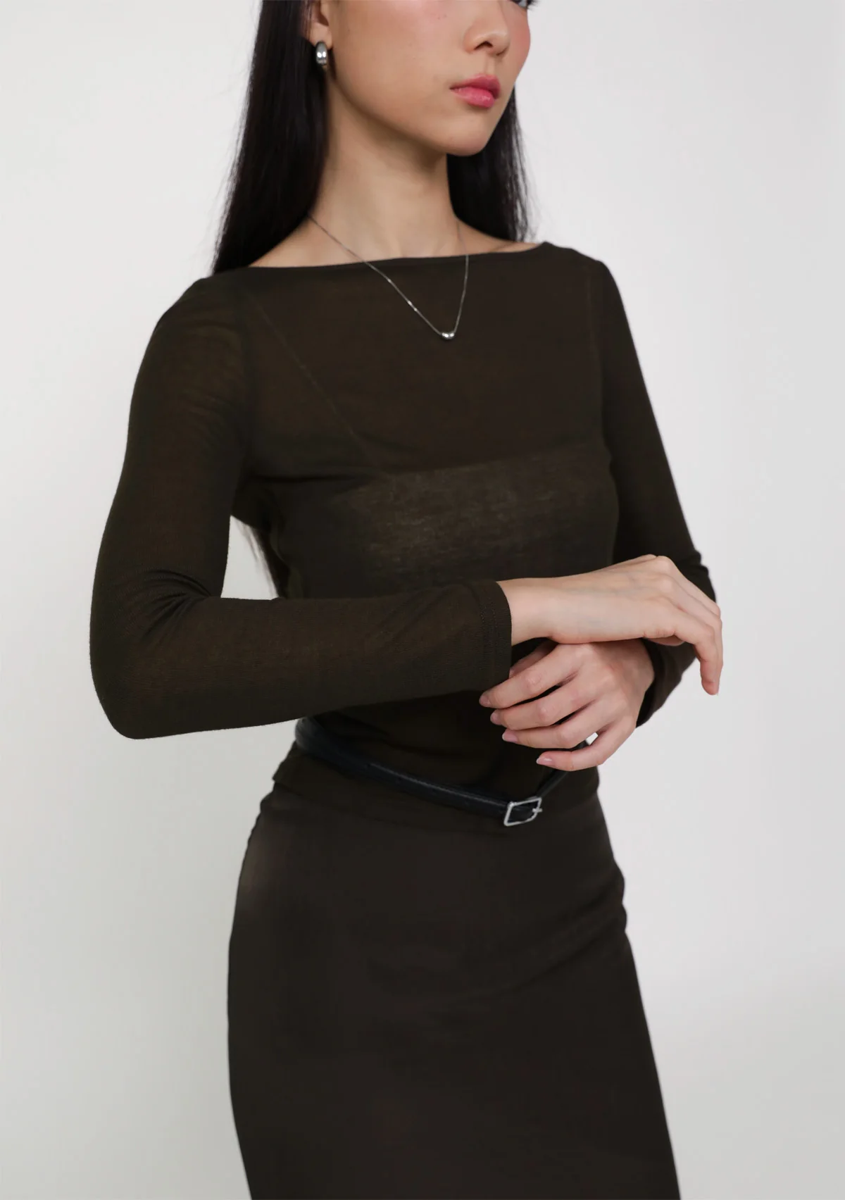 Serafina Long Sleeve Sheer Top - Image 26
