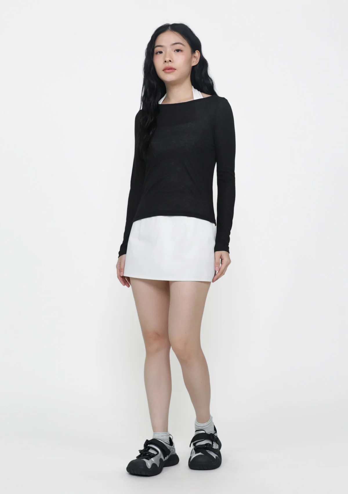 Serafina Long Sleeve Sheer Top - Image 3