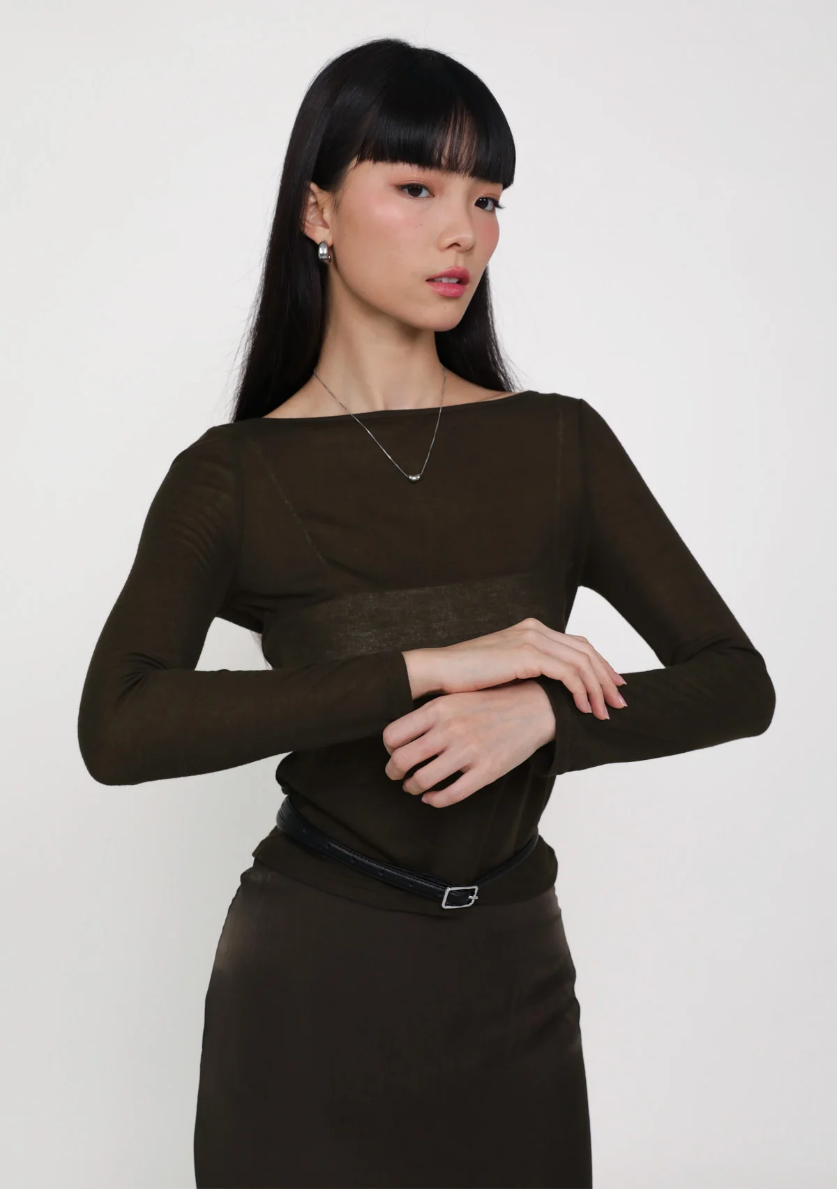 Serafina Long Sleeve Sheer Top - Image 5