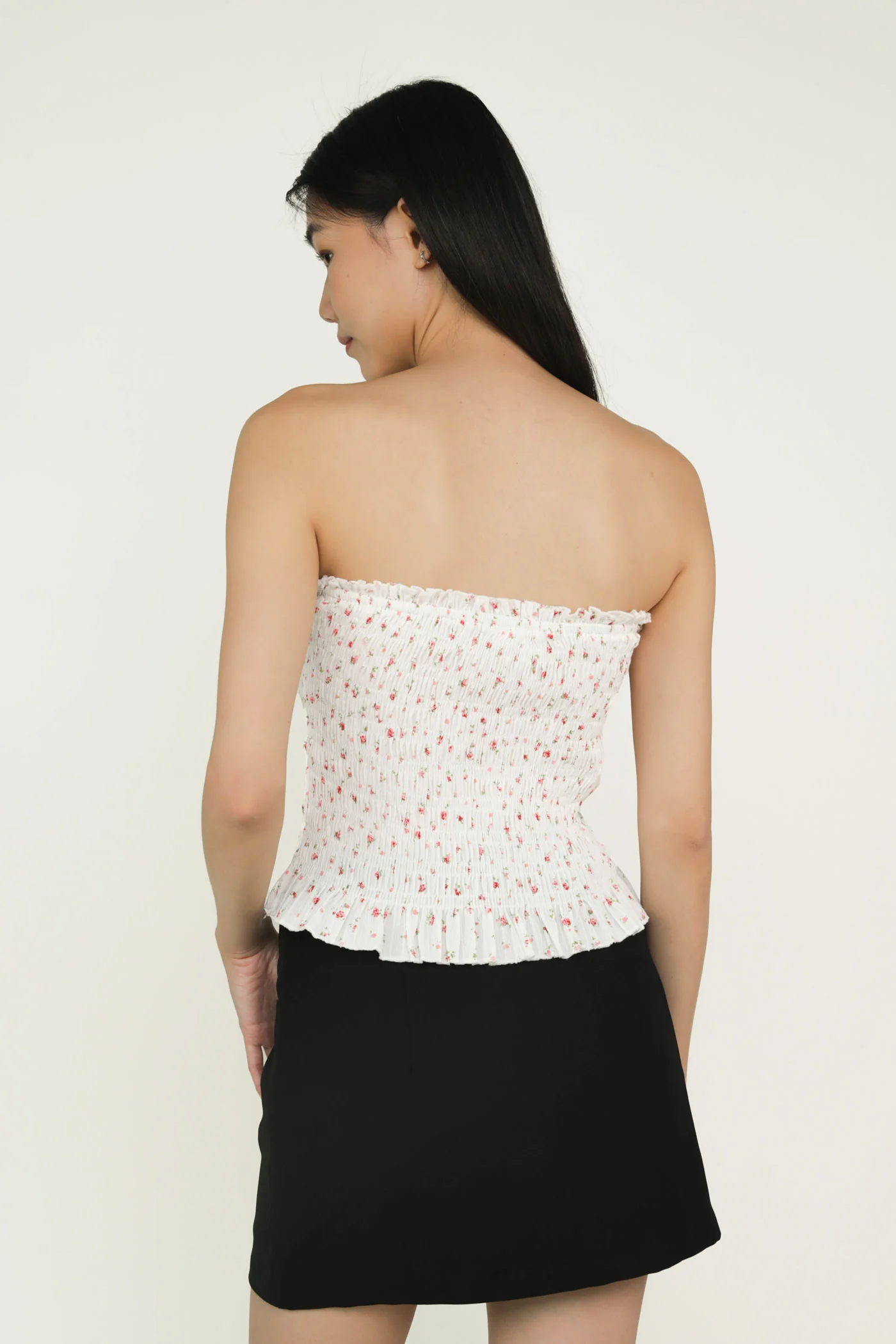 Serah Shirred Tube Top - Image 11