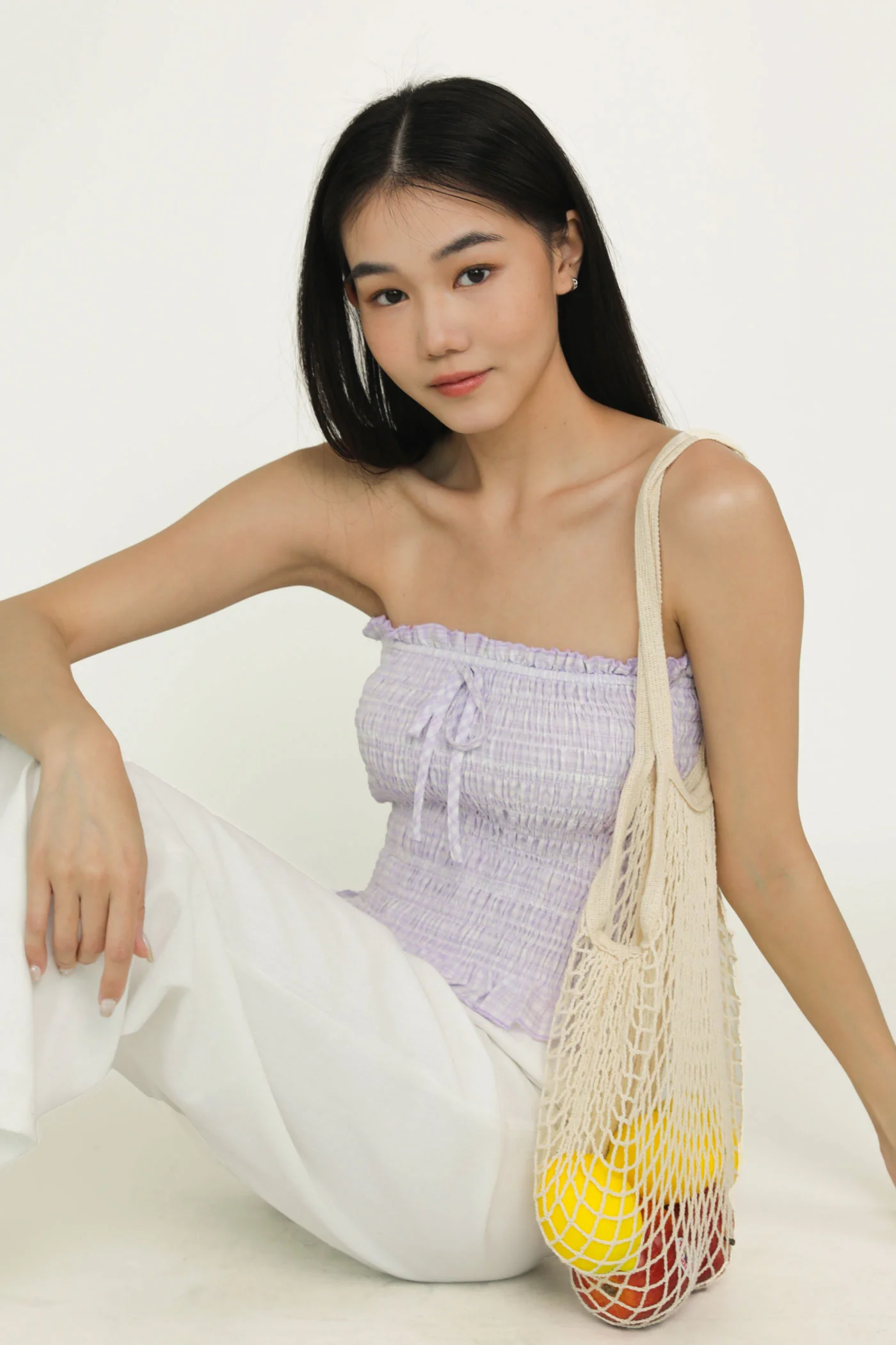Serah Shirred Tube Top - Image 12