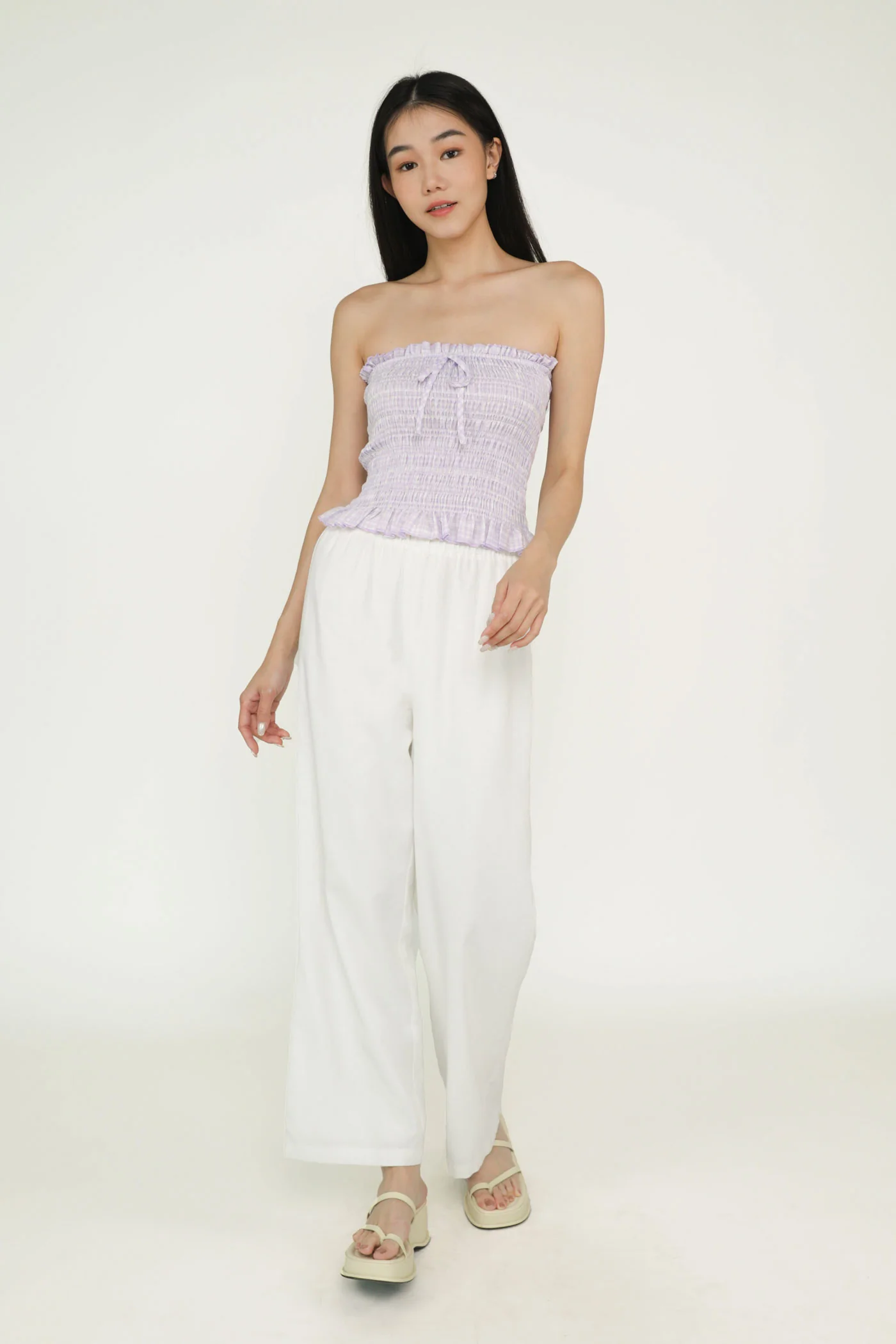 Serah Shirred Tube Top - Image 6