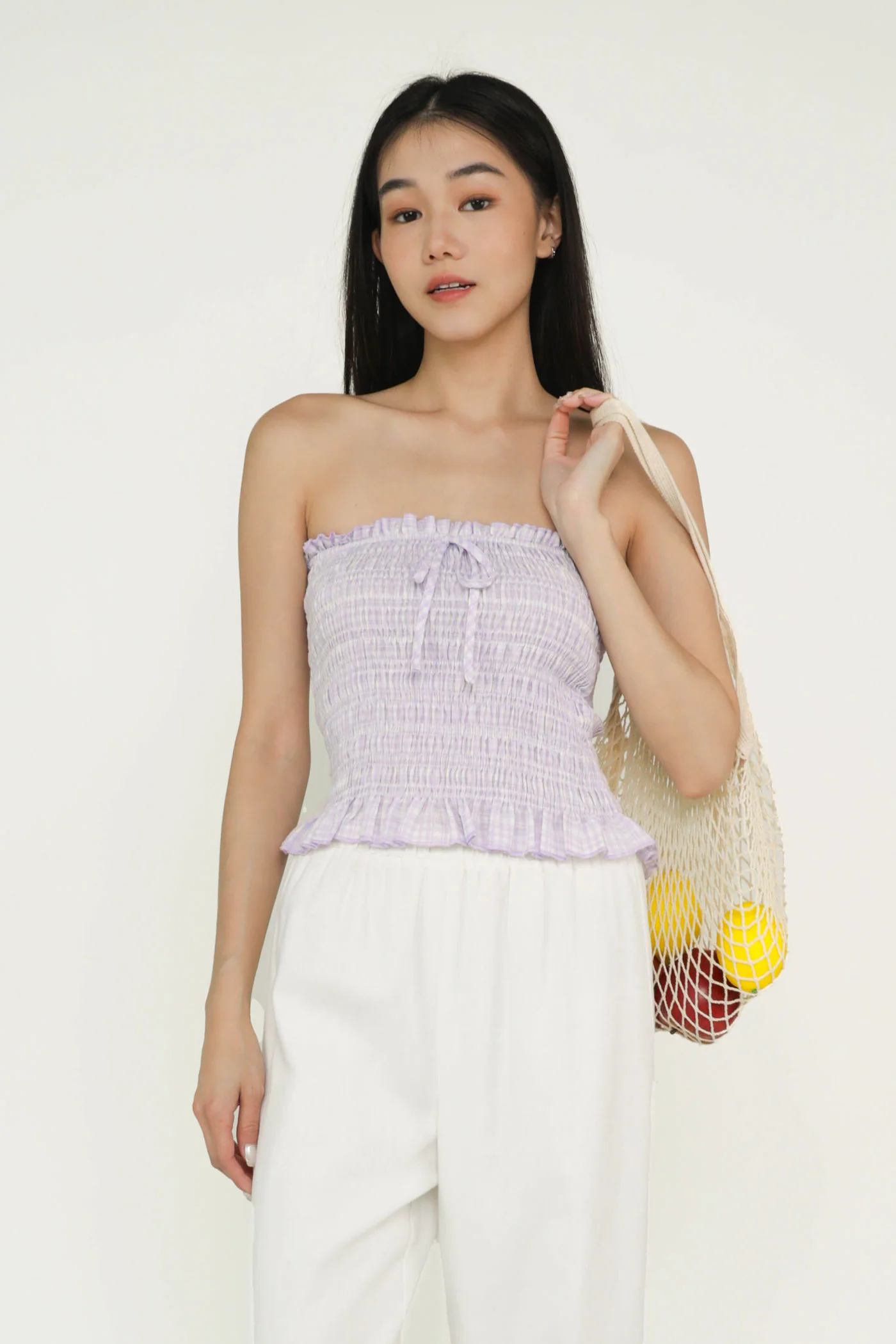 Serah Shirred Tube Top - Image 7