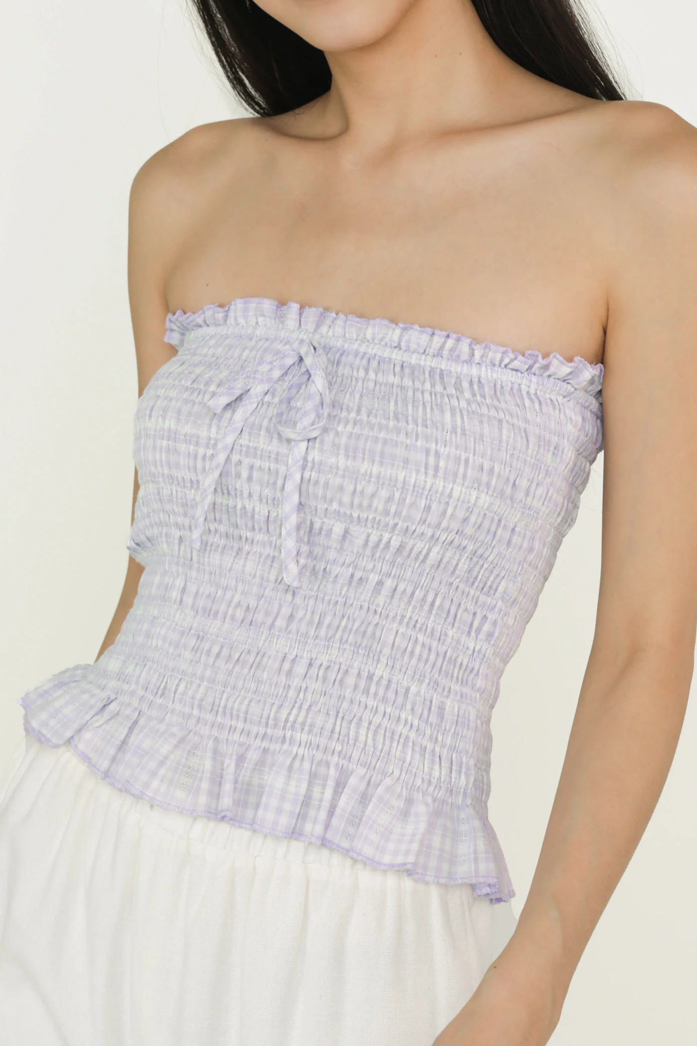Serah Shirred Tube Top - Image 9