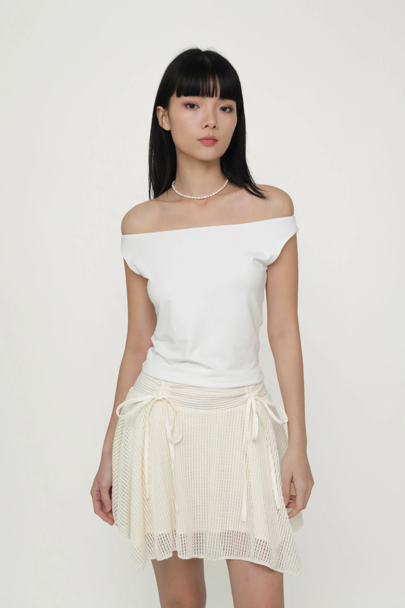 Seraphine Asymmetrical Ruched Skorts - Image 3