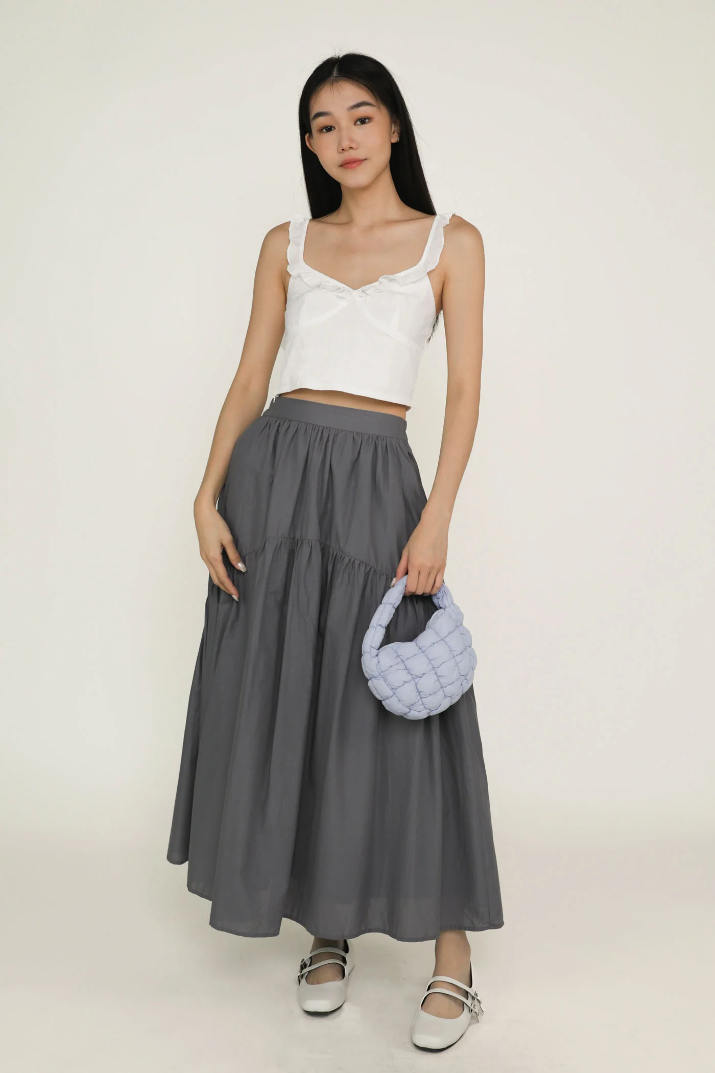 Serena Frills Spag Top