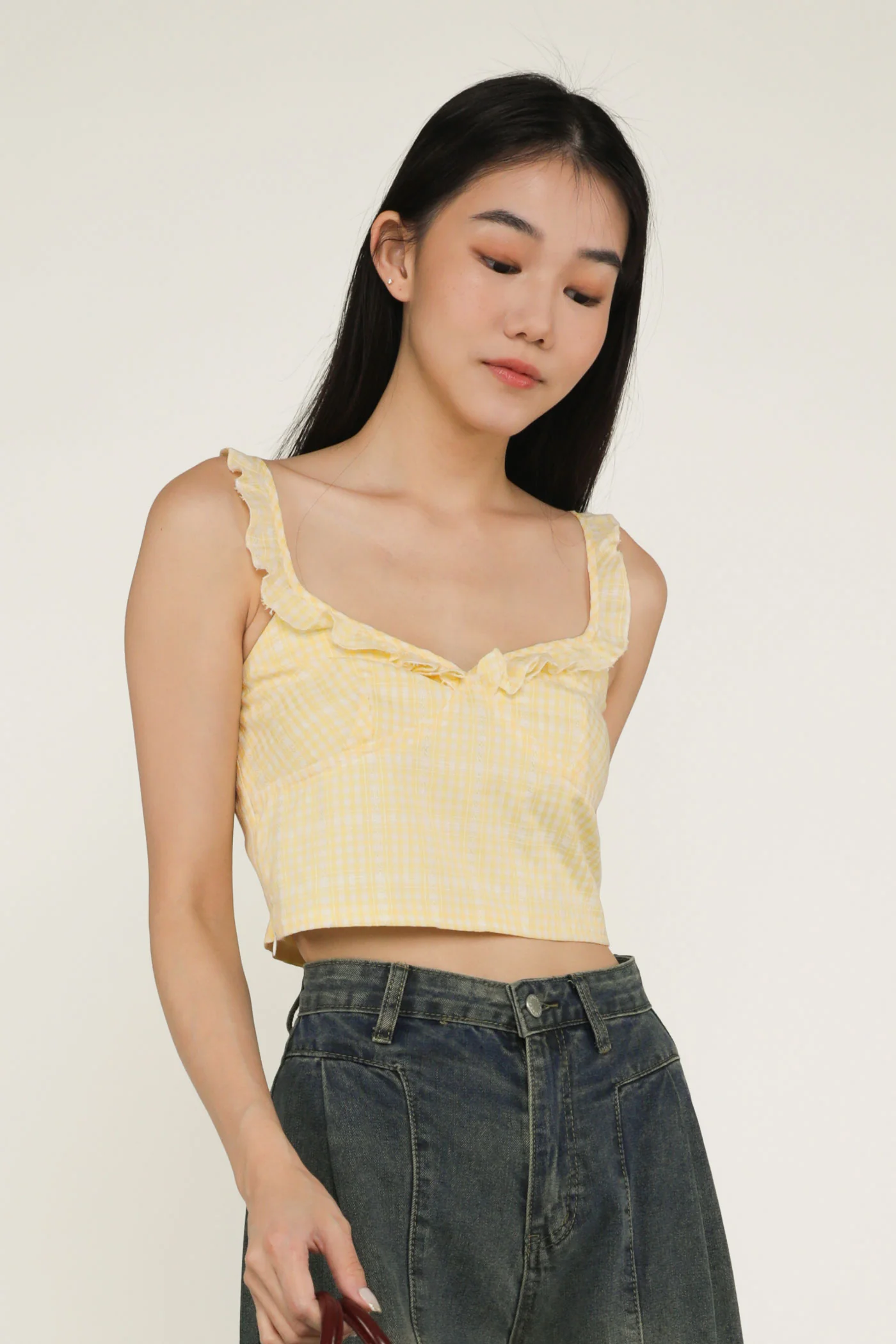 Serena Frills Spag Top - Image 15