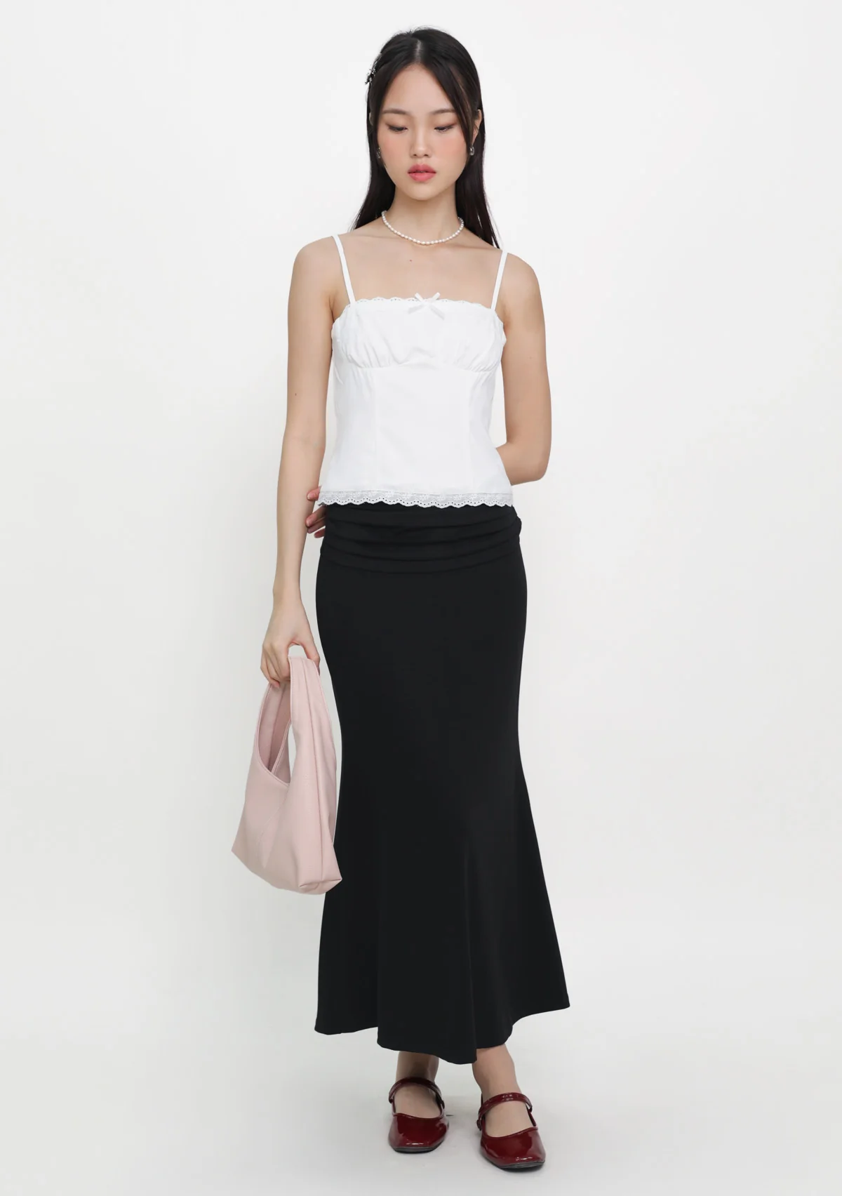Sevyn Ruched Maxi Skirt - Image 5