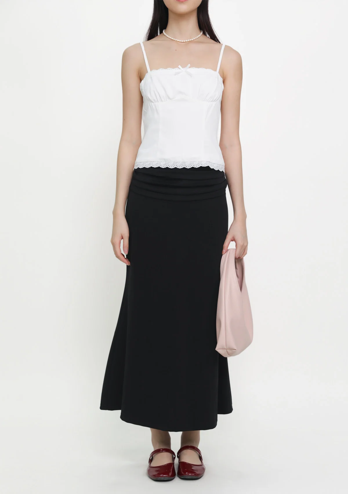 Sevyn Ruched Maxi Skirt - Image 6